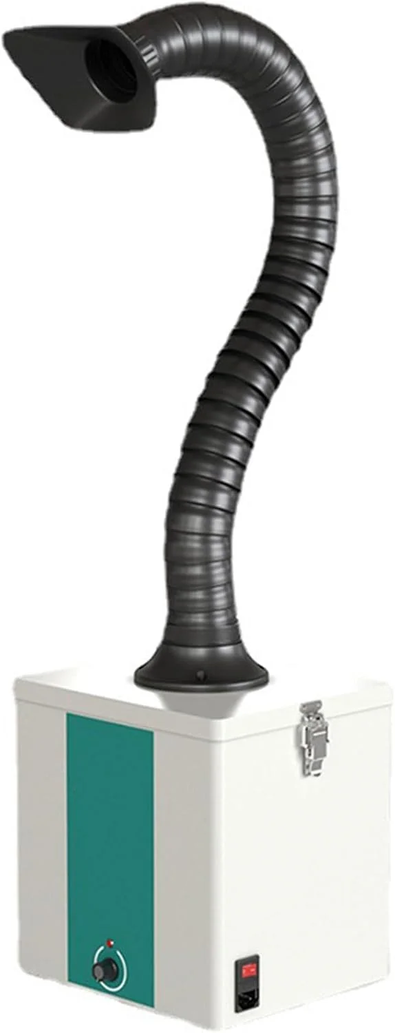 دستگاه مکنده دود جوشکاری کم صدا، ایستگاه لحیم کاری کارگاهی، جاذب دود لحیم کاری، دستگاه تهویه صنعتی برای ساخت صنایع دستی، فیلتراسیون چند لایه