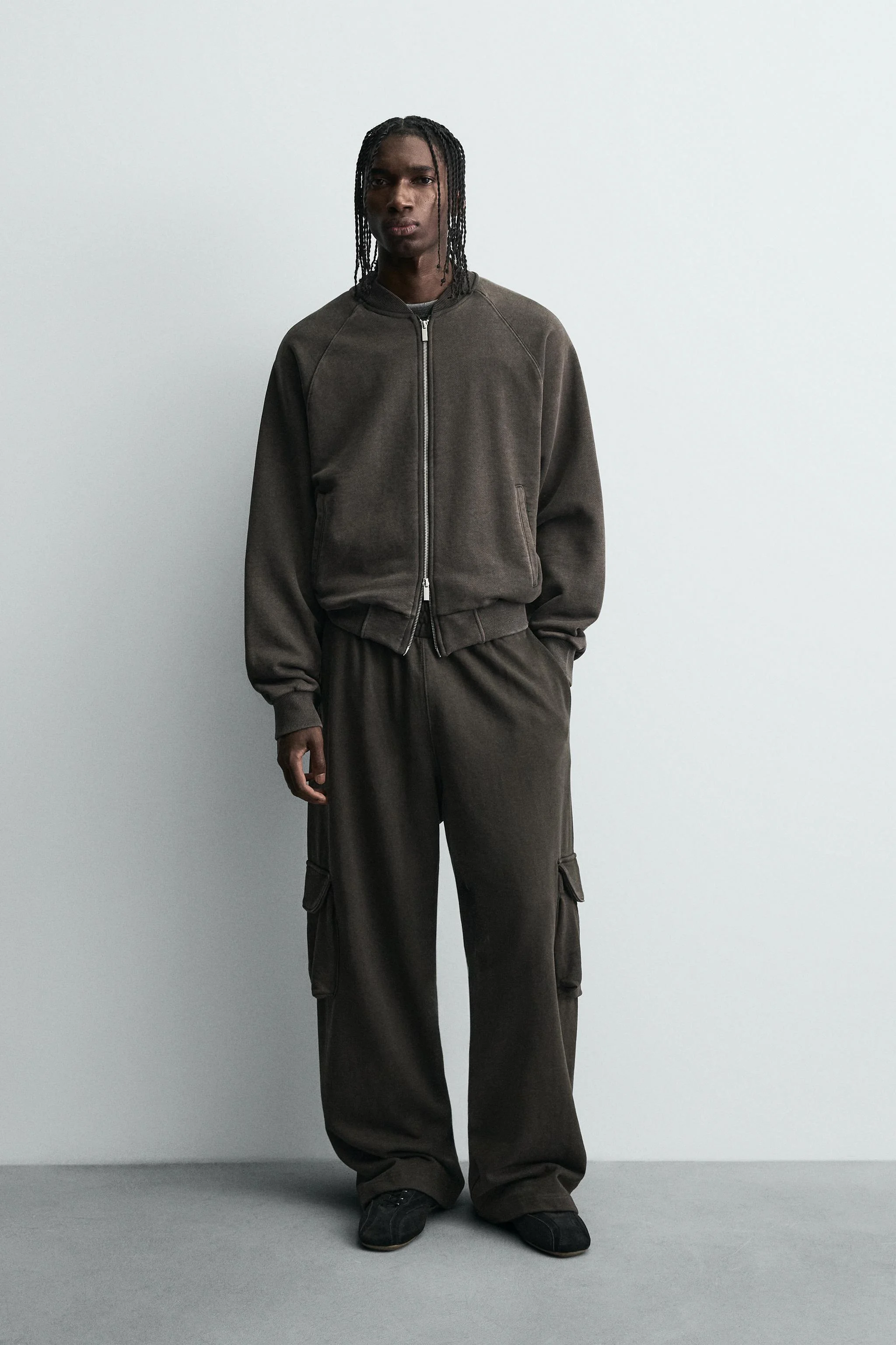 ژاکت بمبر شسته شده