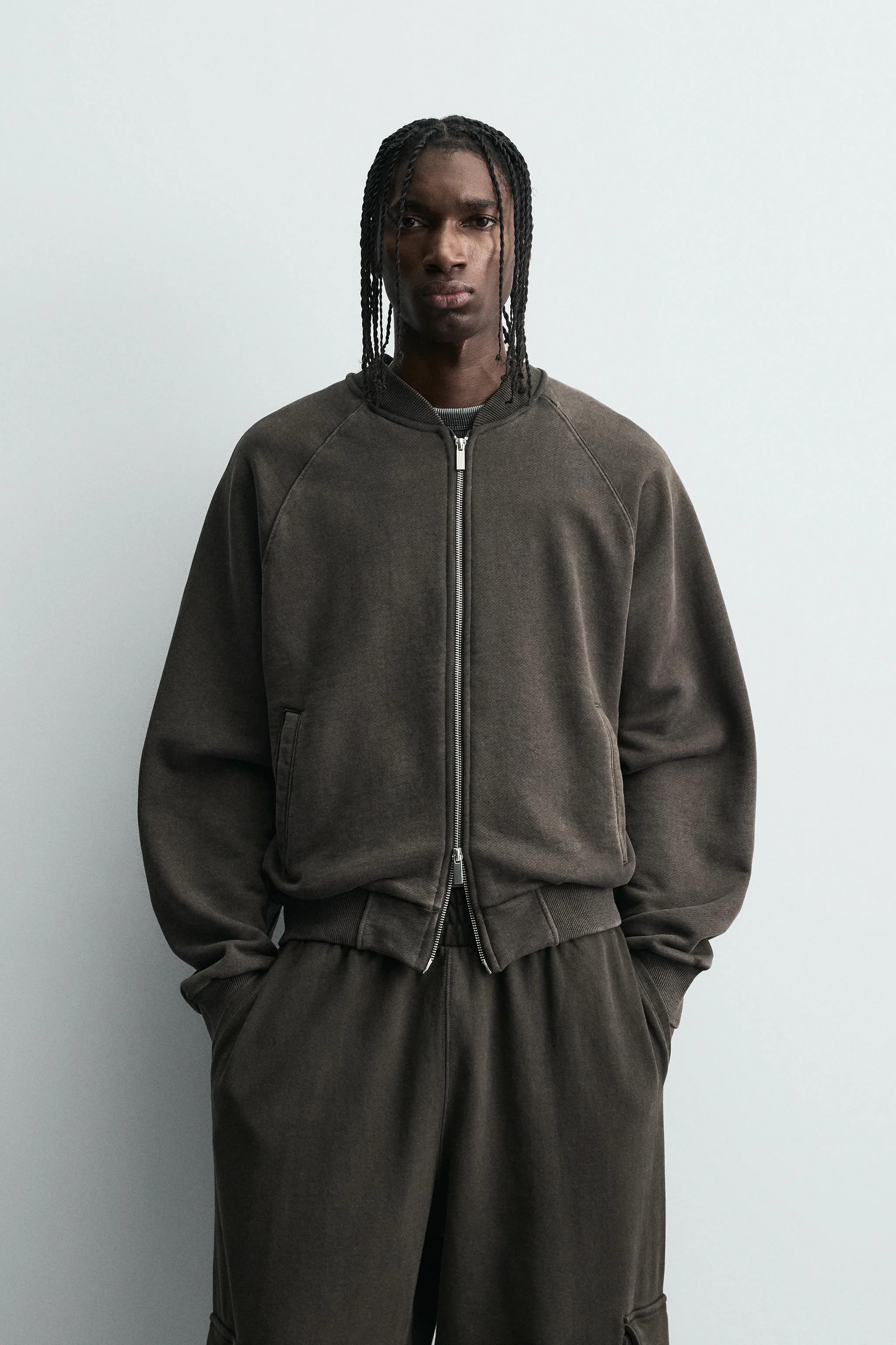 ژاکت بمبر شسته شده