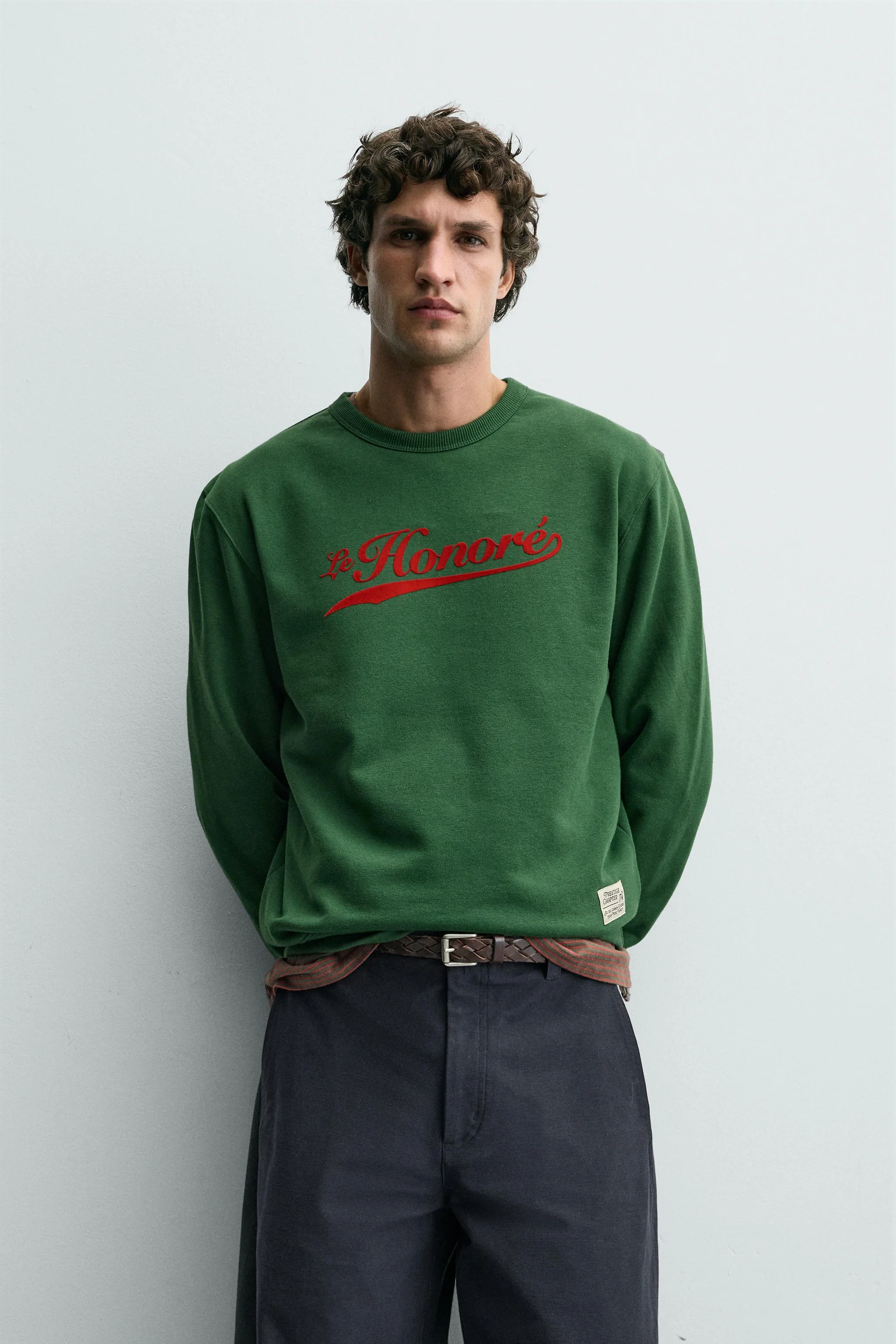 سویشرت طرح دار ترکیبی