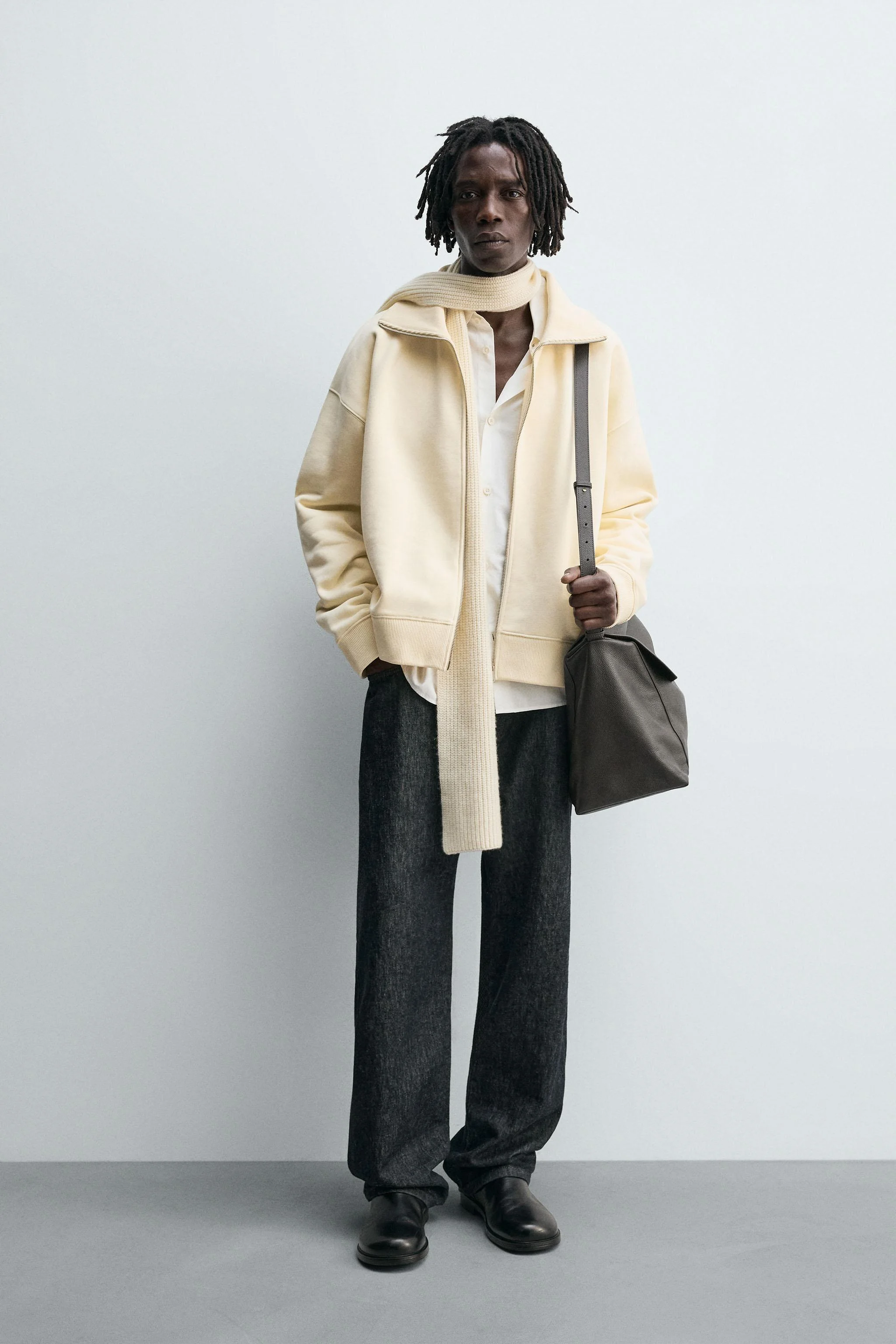 سویشرت زیپ‌دار کبریتی