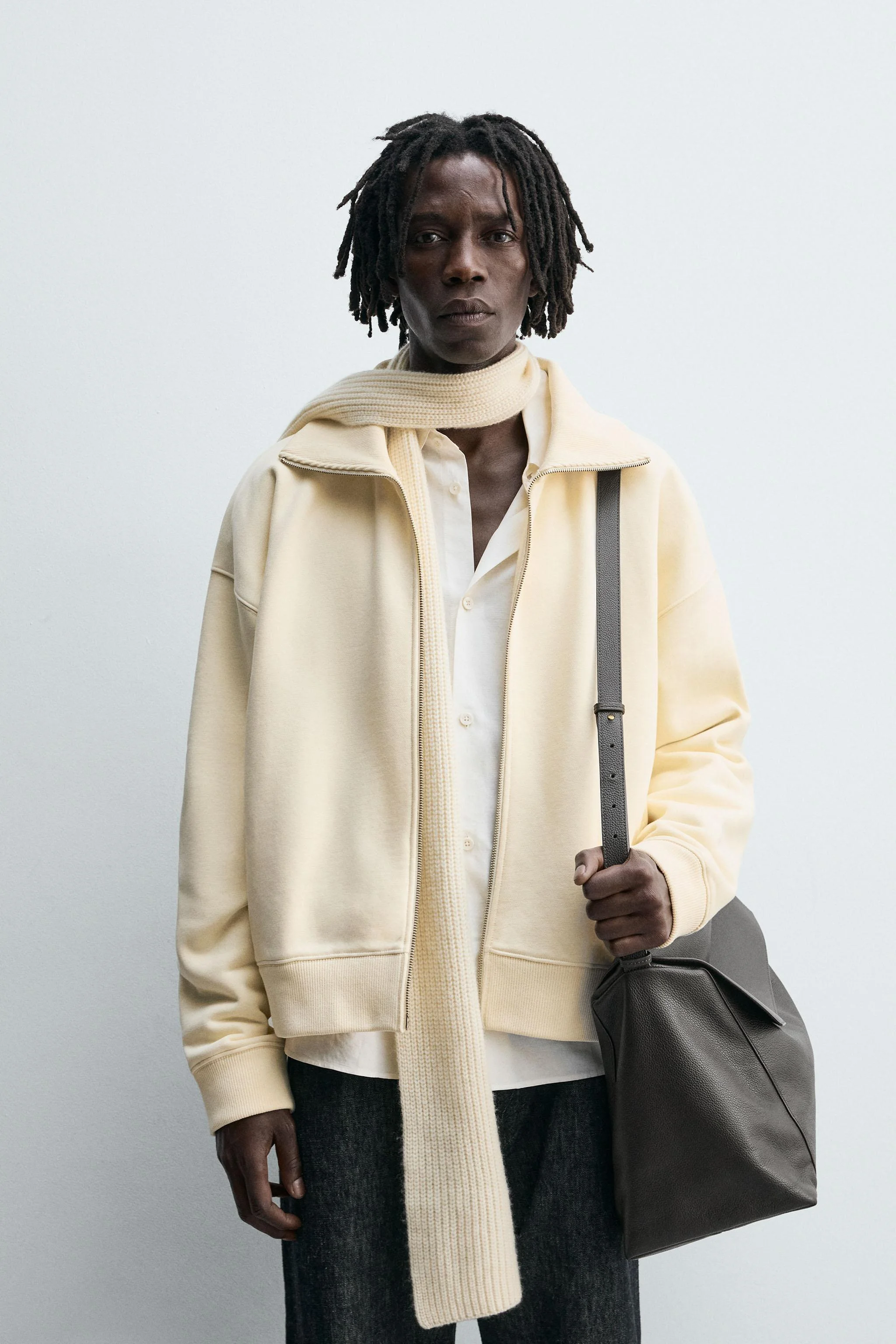 سویشرت زیپ‌دار کبریتی