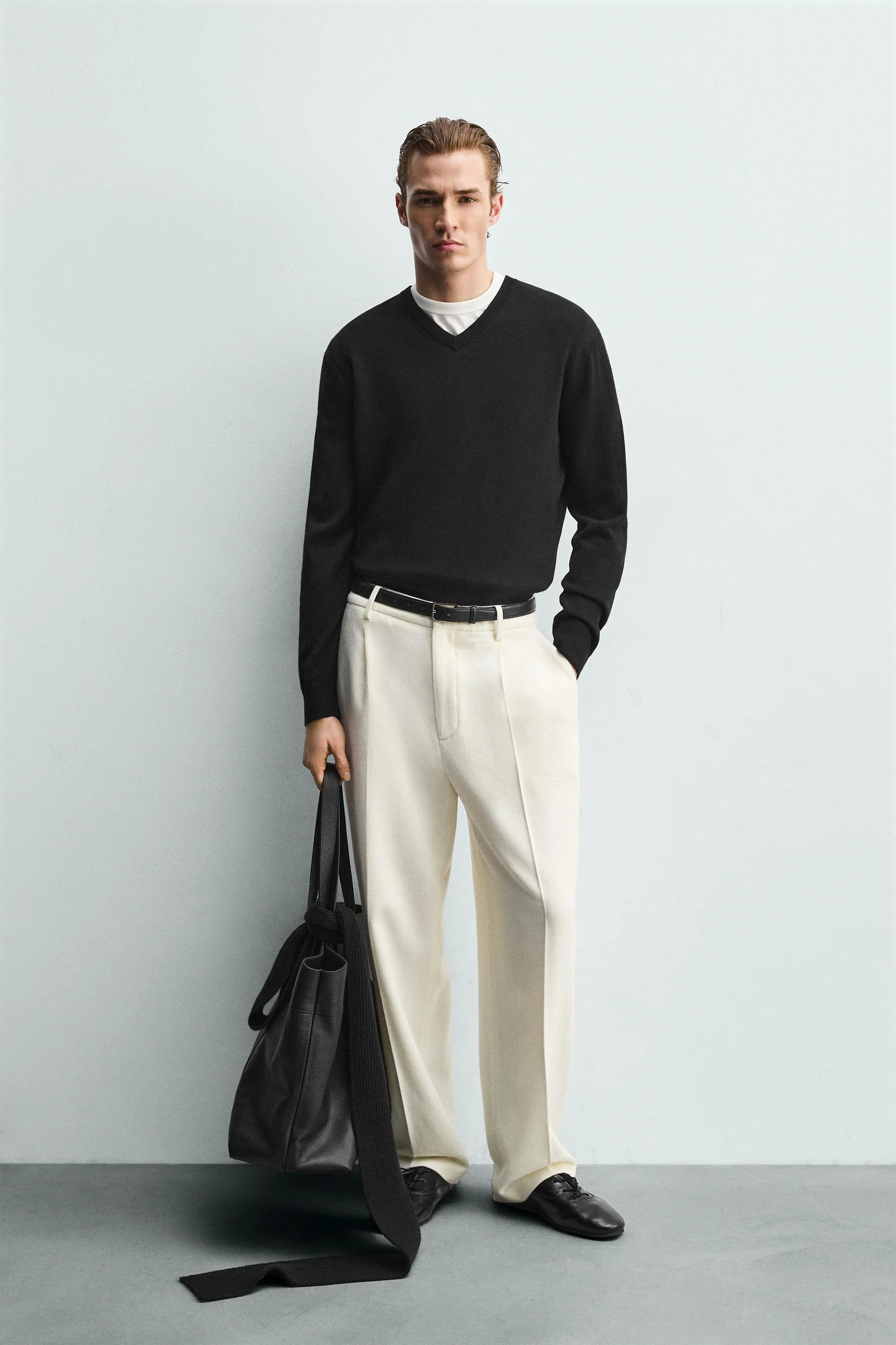 پلیور بافتنی پشمی