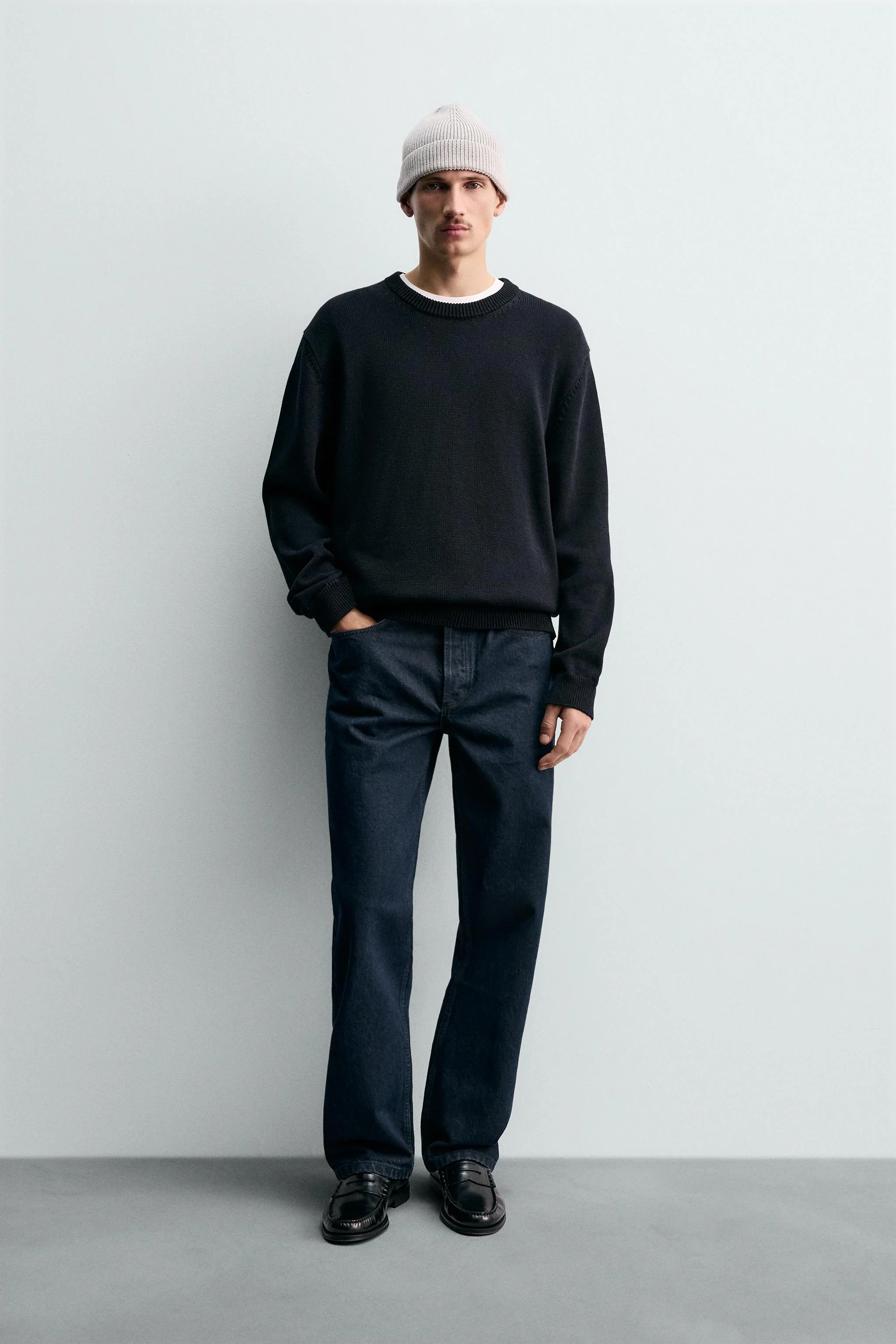 پلیور نخی با تن خور معمولی پلیور نخی با تن خور معمولی