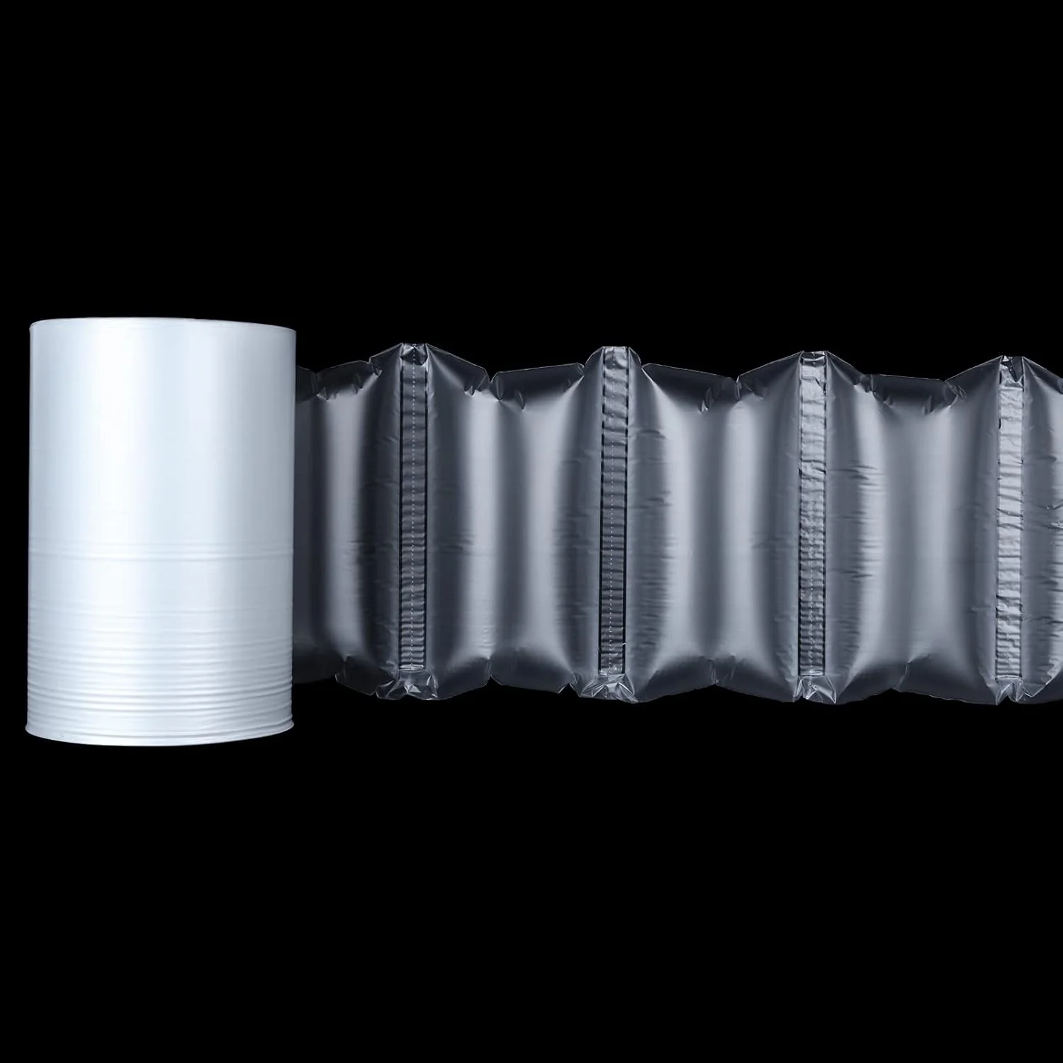 رول فیلم بالشتک هوا DAOST، سایز 5x8 اینچ، فیلم کیسه ای بالشتی بادی به طول 300 متر، کیسه پرکننده محافظ حباب دار، بالشتک هوا برای بسته بندی و حمل و نقل، سازگار با دستگاه بالشتک هوا