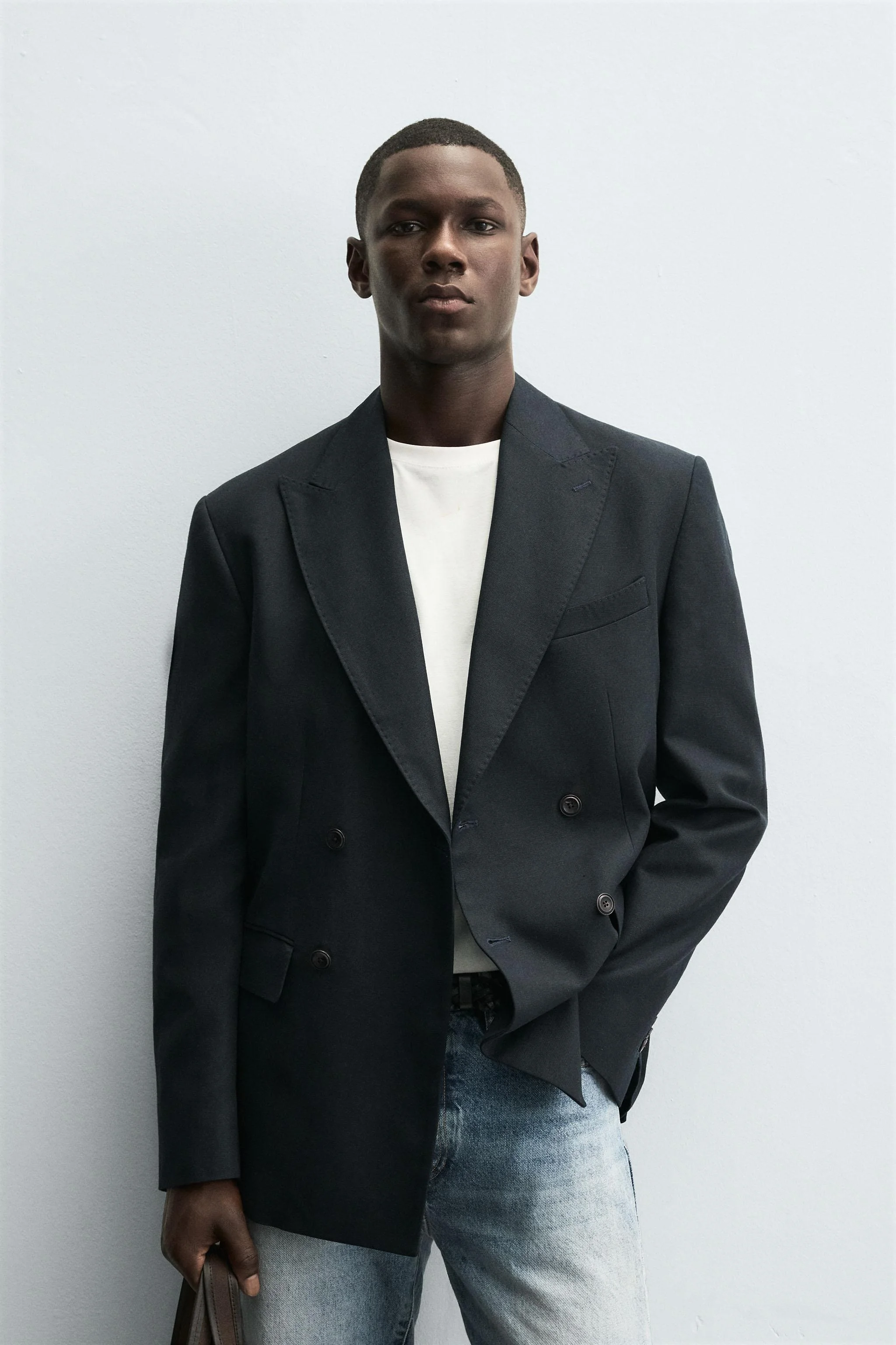 کت بلیزر دکمه دوبل