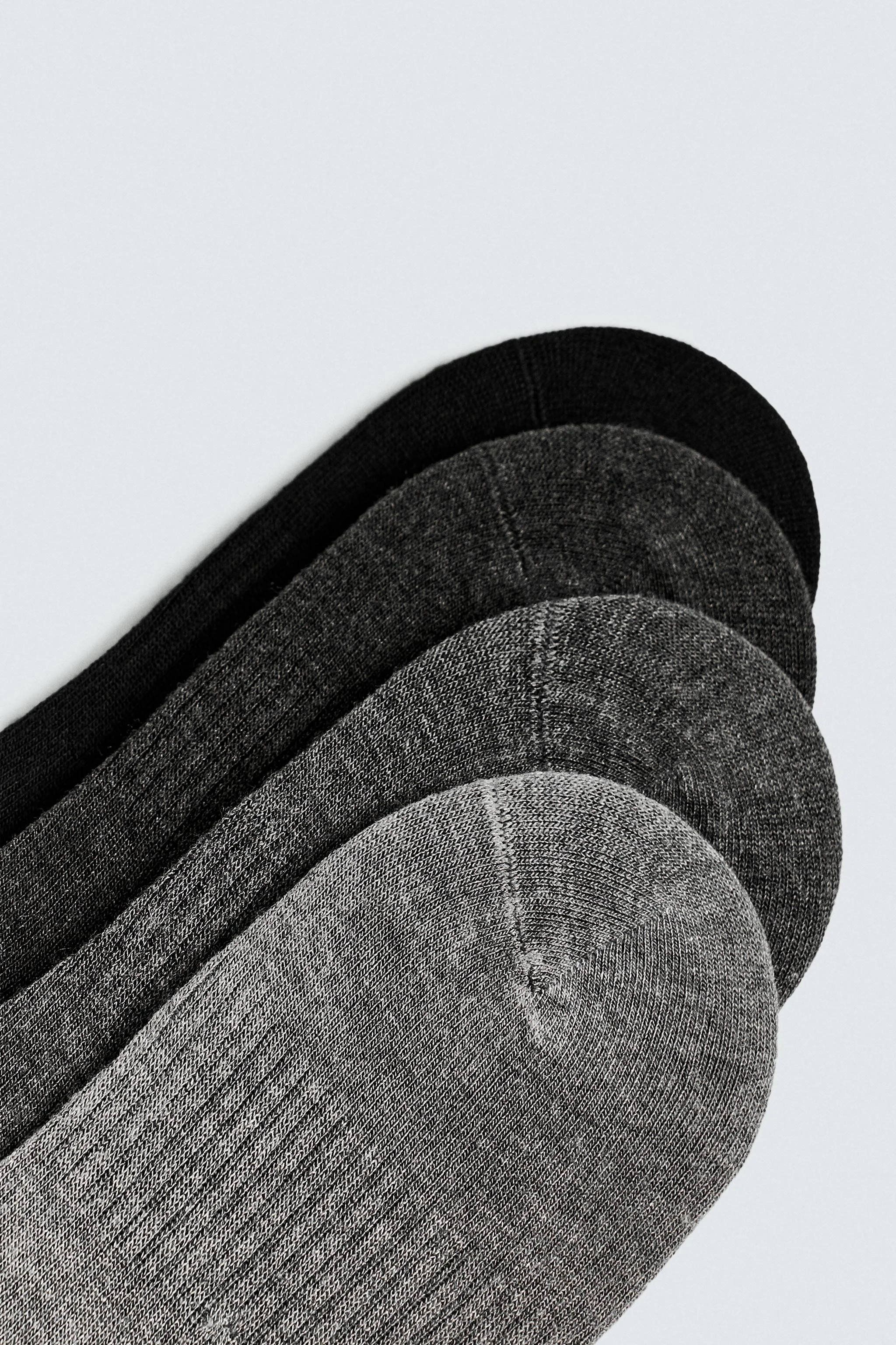 بسته 4 عددی جوراب های ساق کوتاه