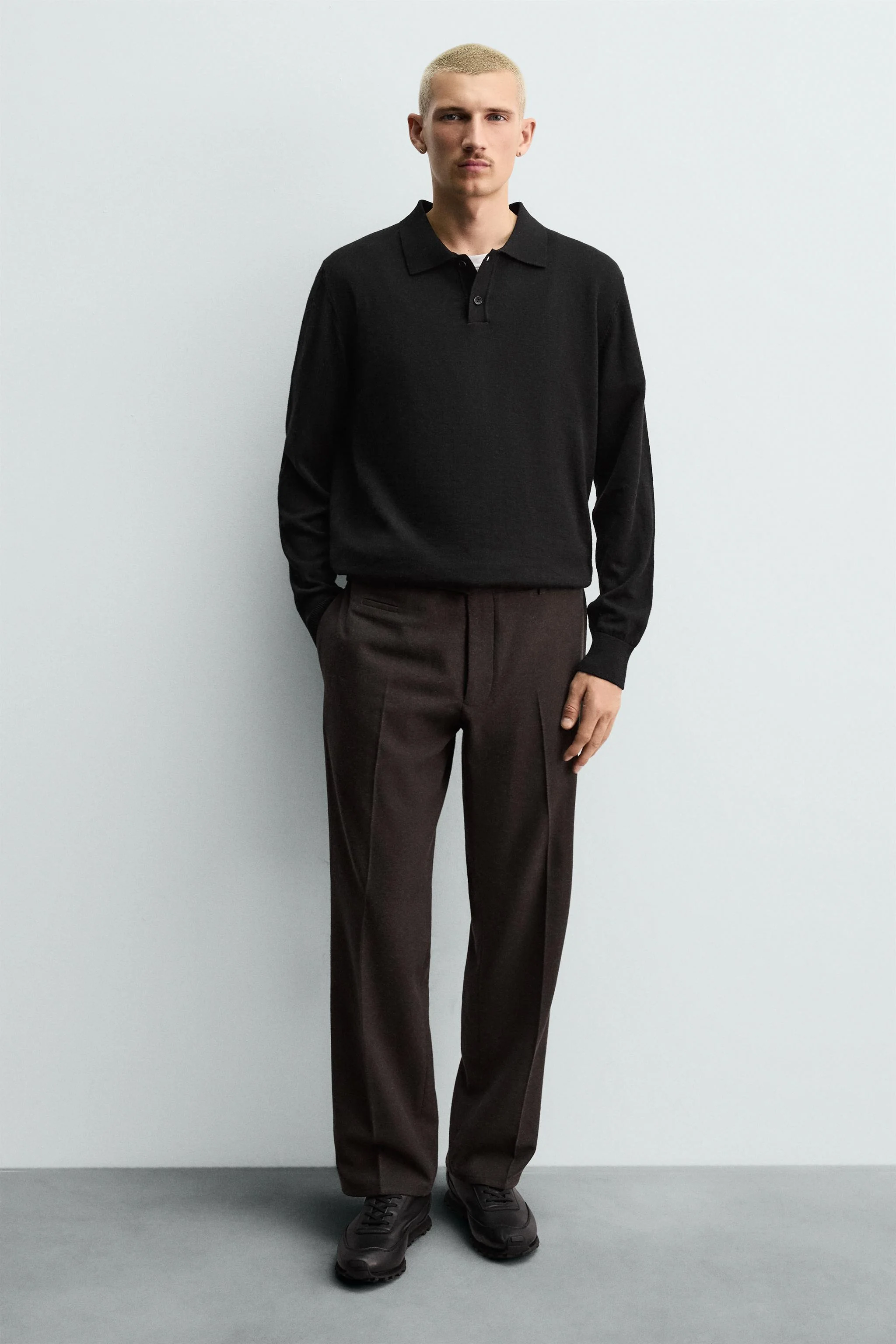 کفش ورزشی چرمی غیر رسمی