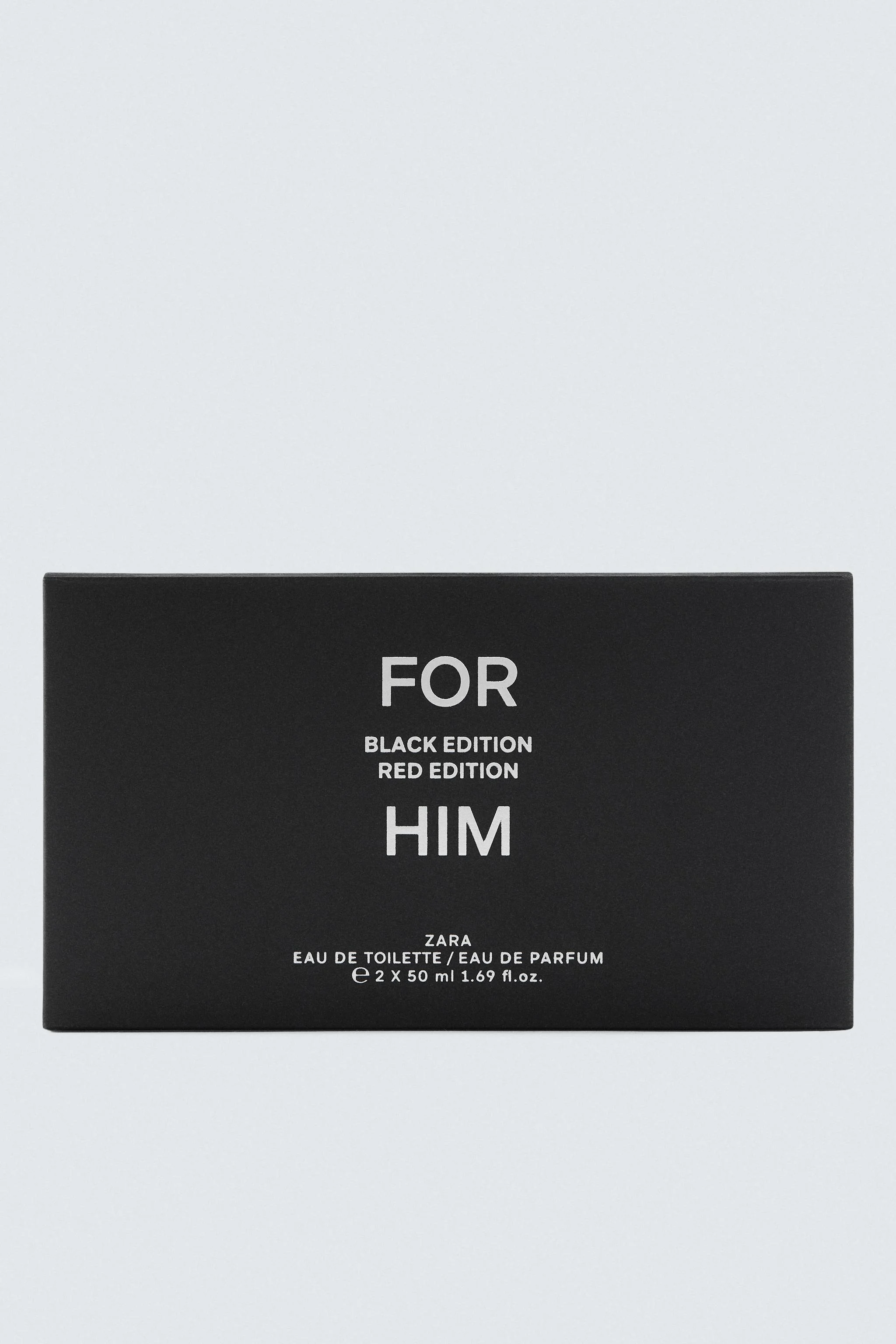 FOR HIM + FOR HIM RED EDITION EDP 2 X 50 ML / 1.69 FL. OZ