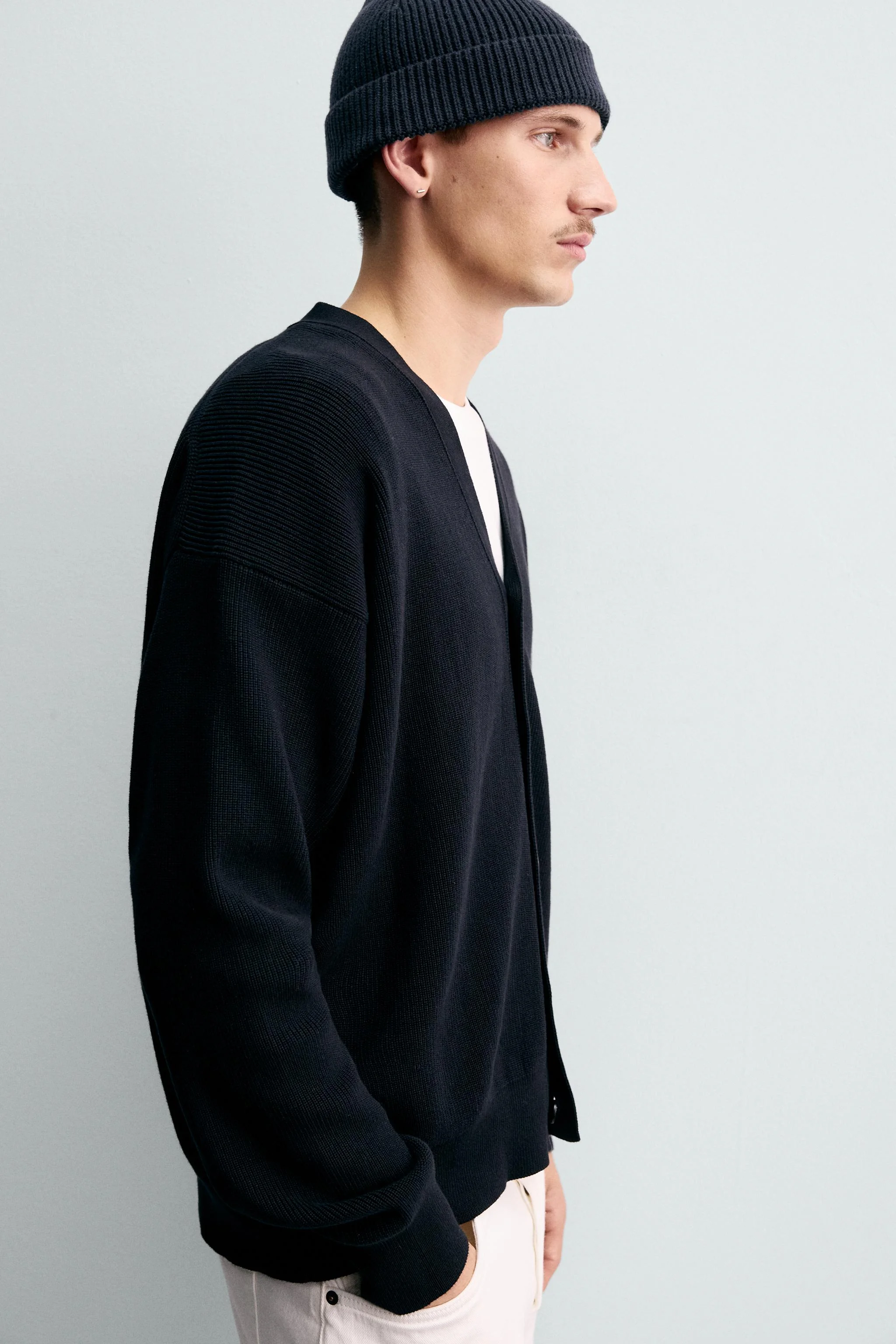 کلاه بافتنی ترکیبی پنبه