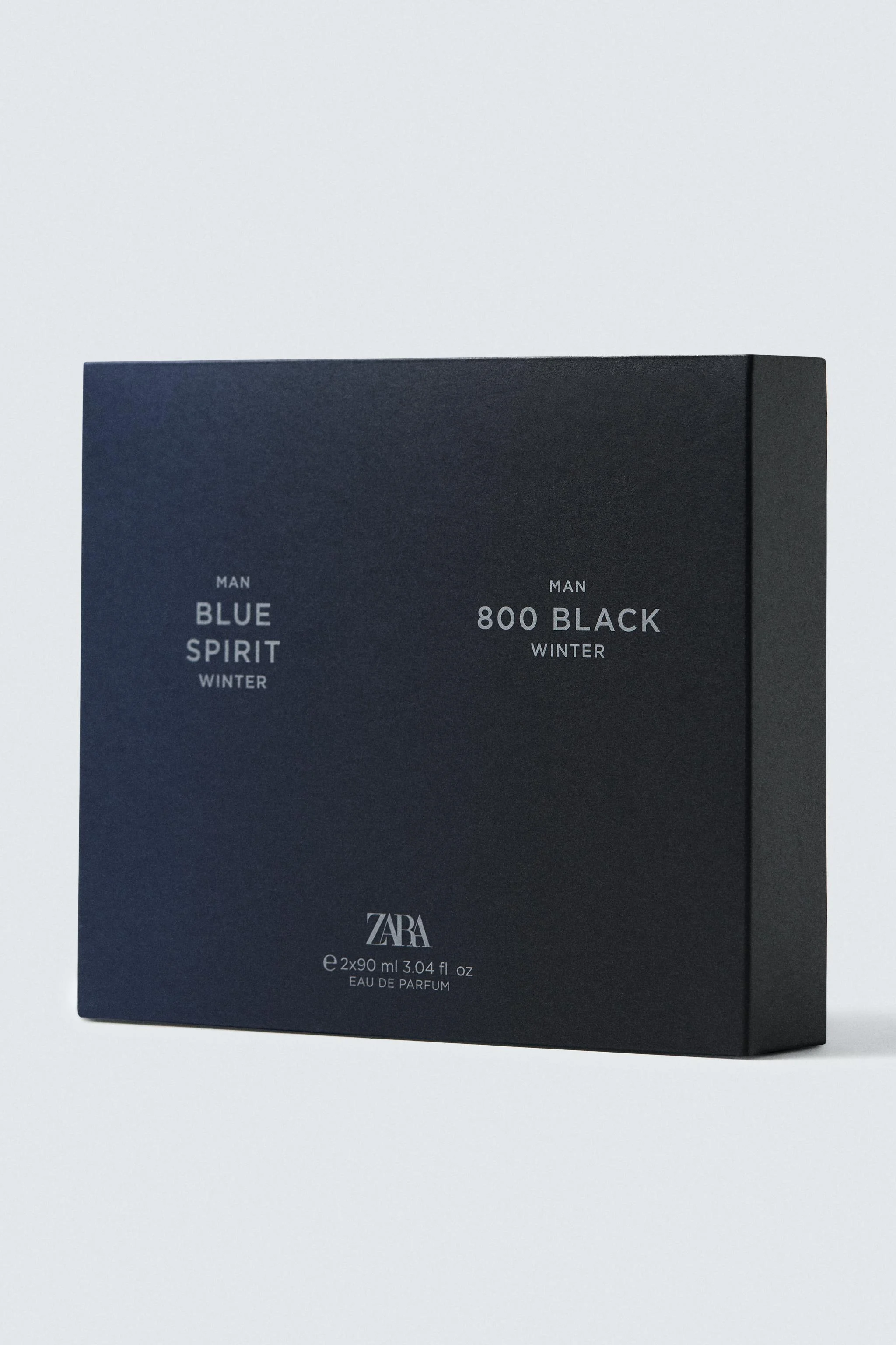 مجموعه دو عددی ادو پرفیوم مردانه MAN 800 BLACK WINTER و MAN BLUE SPIRIT WINTER، هر کدام ۹۰ میلی لیتر مجموعه دو عددی ادو پرفیوم مردانه MAN 800 BLACK WINTER و MAN BLUE SPIRIT WINTER، هر کدام ۹۰ میلی لیتر