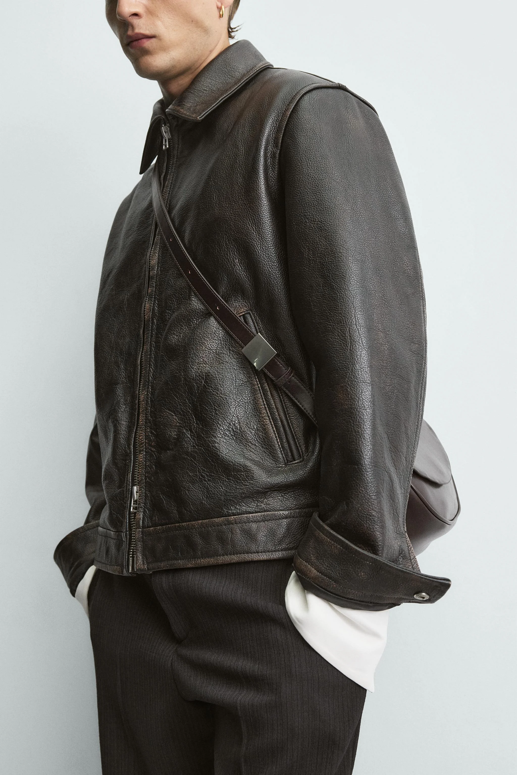 کیف دوشی چرمی