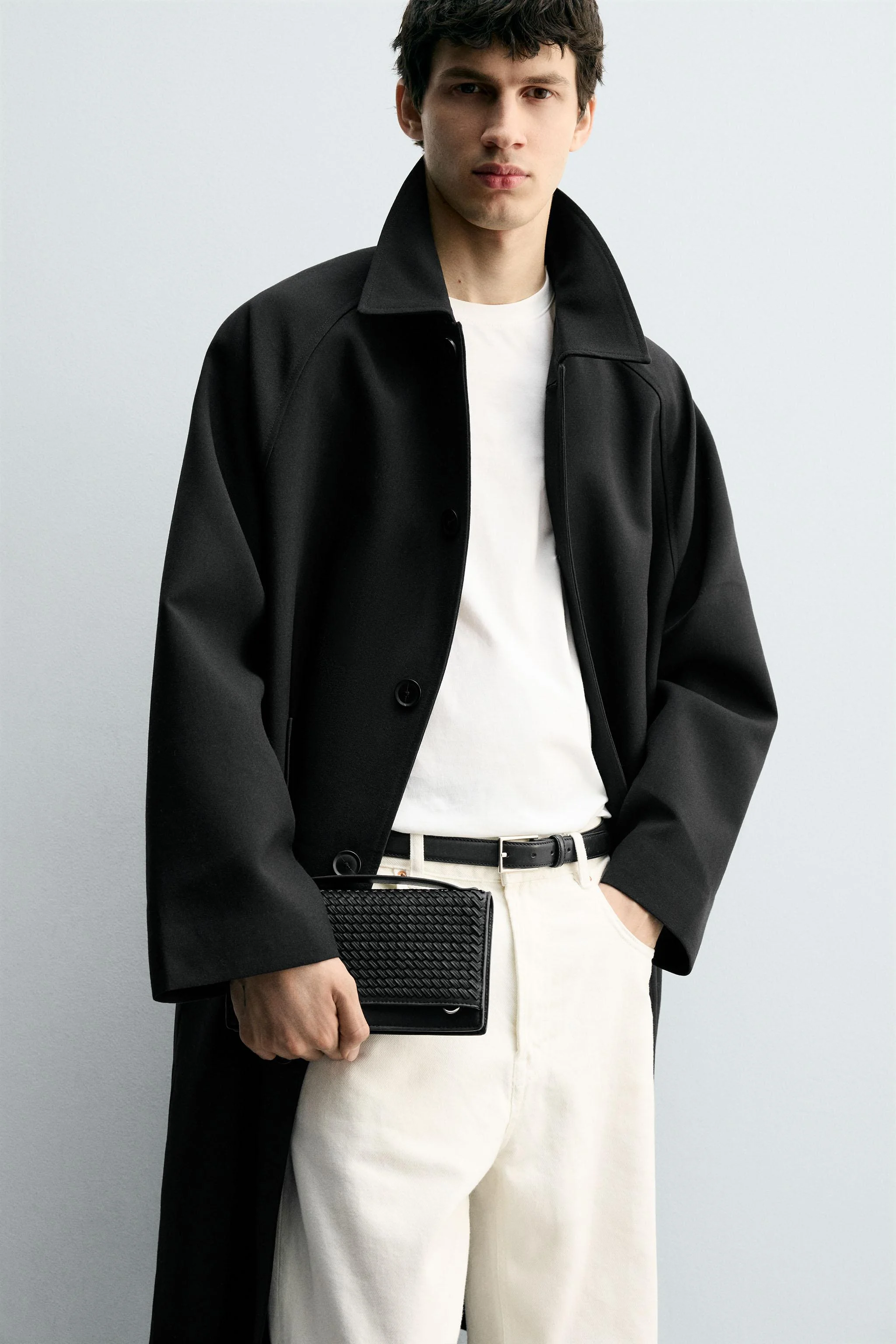 کیف پول بافت بزرگ