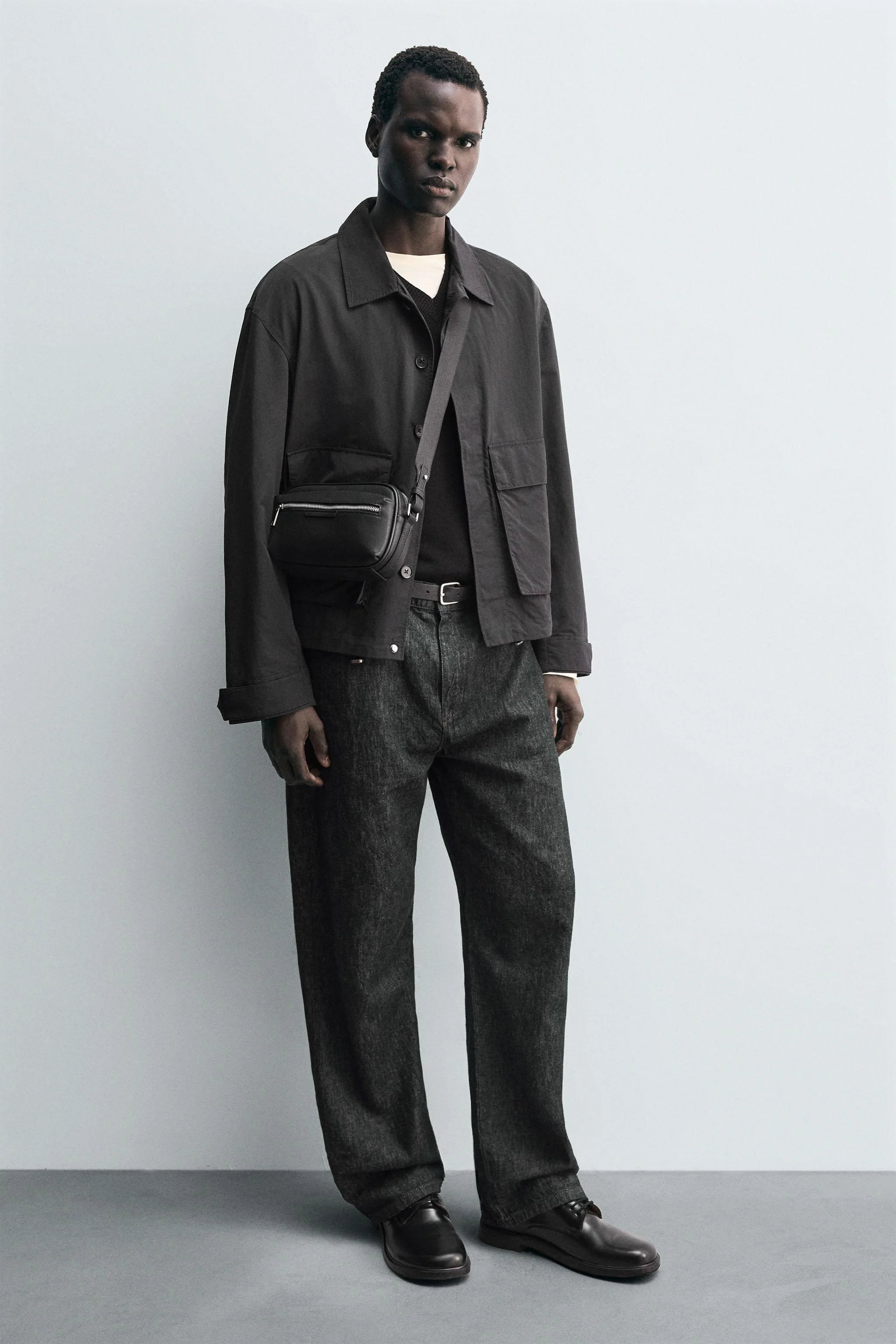 کیف دوشی بافت‌دار