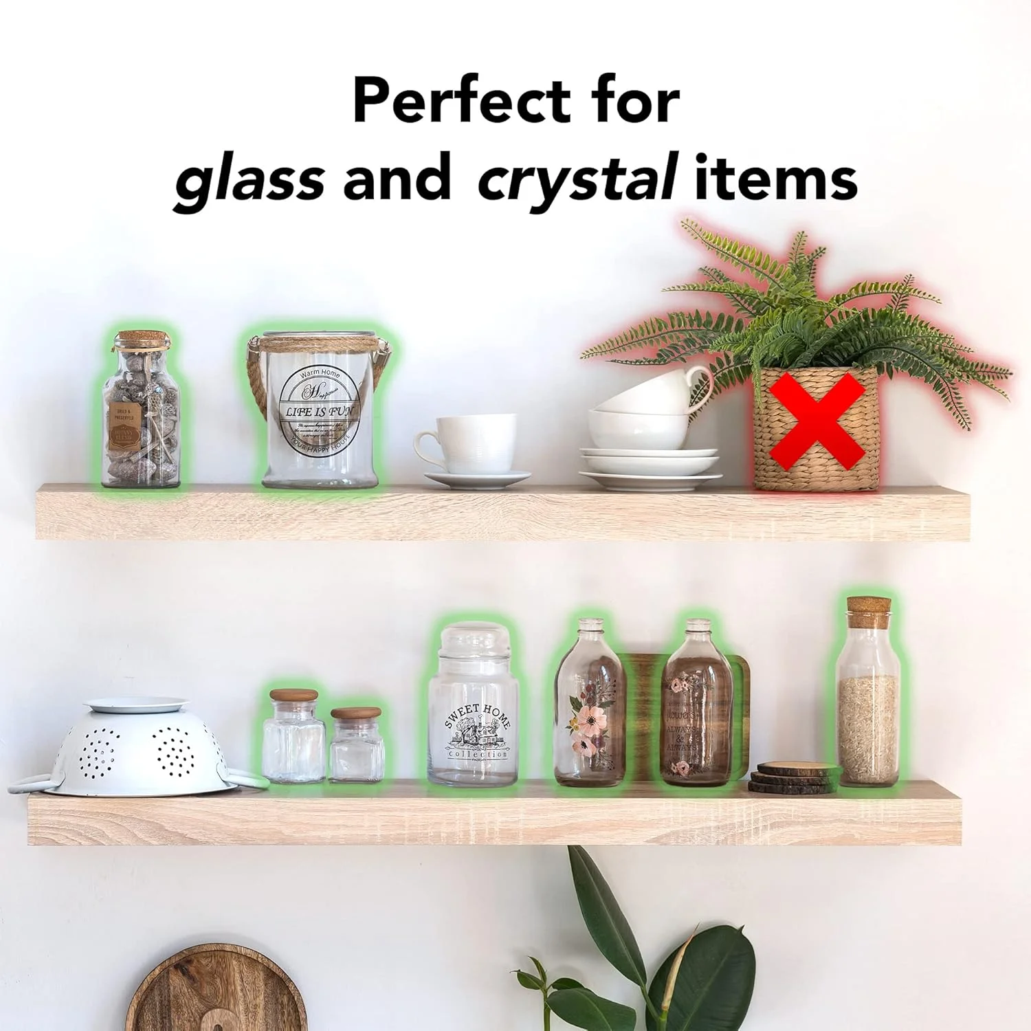 چسب ژله ای موزه Quakehold! Ready America 33111، شفاف