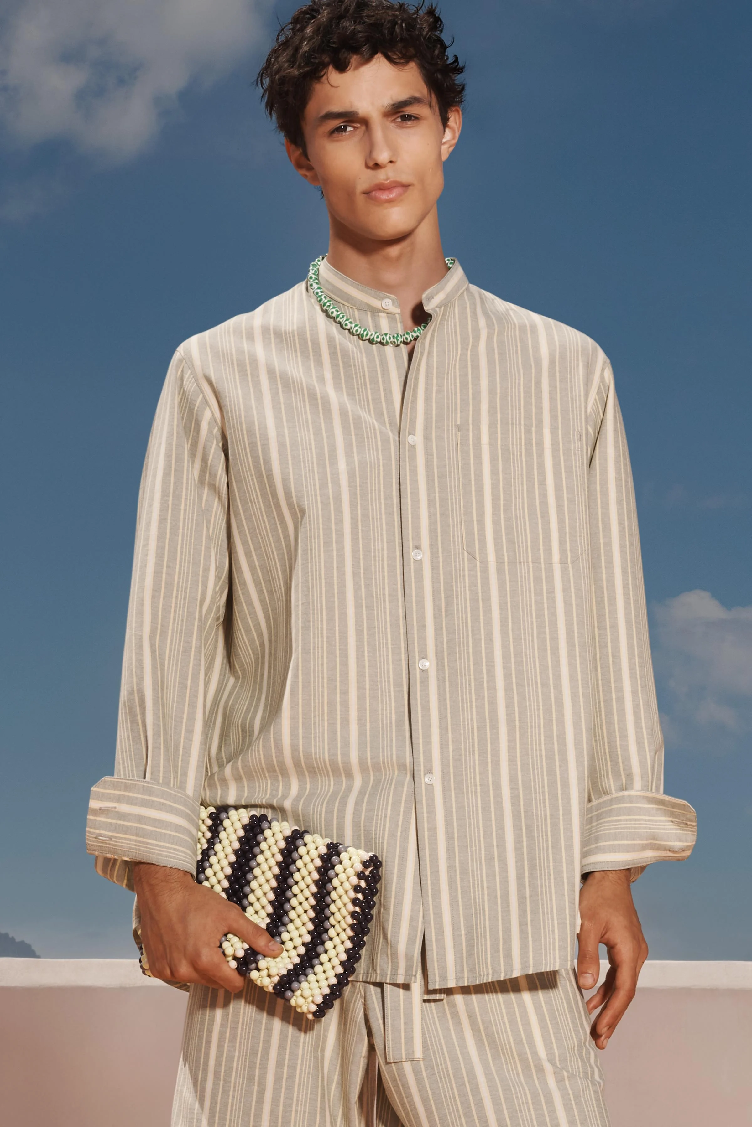 کیف کلاچ منجوق‌دوزی شده نسخه محدود