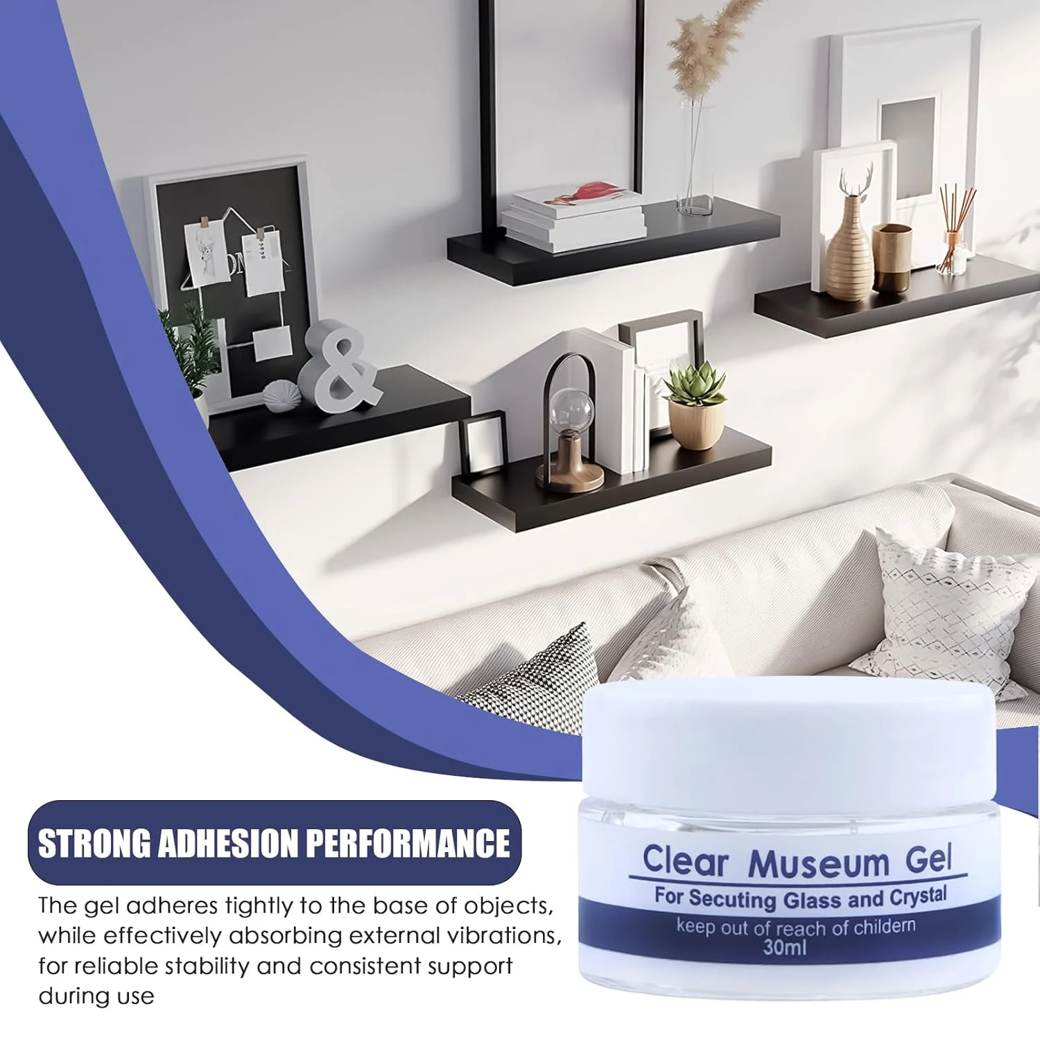 ژل شفاف موزه، ژل مخصوص نمایش آثار موزه ای، ژل شفاف قابل استفاده مجدد و جداشدنی بدون باقی مانده، جلوگیری از لرزش، بتونه مخصوص نمایشگاه ها برای مجموعه های شیشه ای سرامیکی و اکشن فیگورهای خانگی ژل شفاف موزه، ژل مخصوص نمایش آثار موزه ای، ژل شفاف قابل استفاده مجدد و جداشدنی بدون باقی مانده، جلوگیری از لرزش، بتونه مخصوص نمایشگاه ها برای مجموعه های شیشه ای سرامیکی و اکشن فیگورهای خانگی