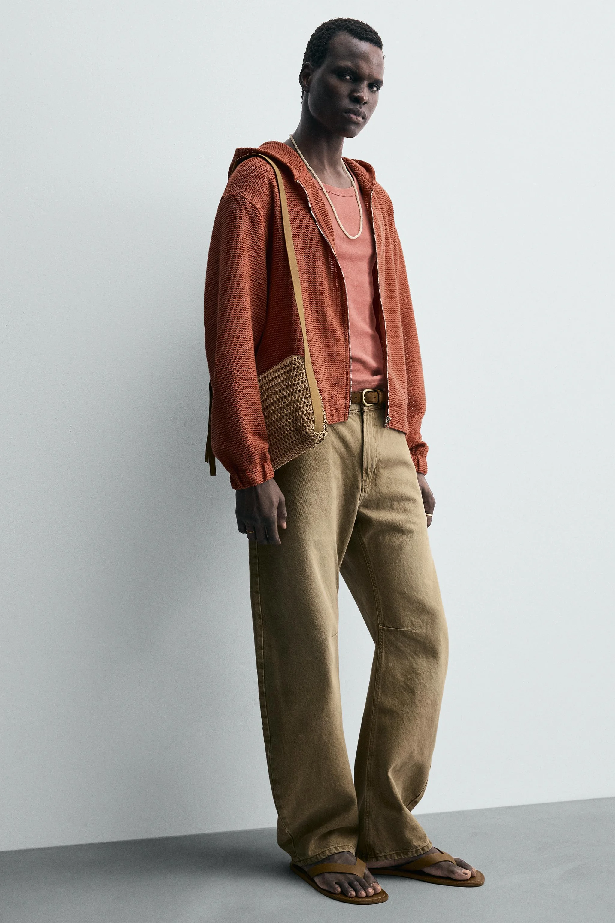 کیف رودوشی بافت دار