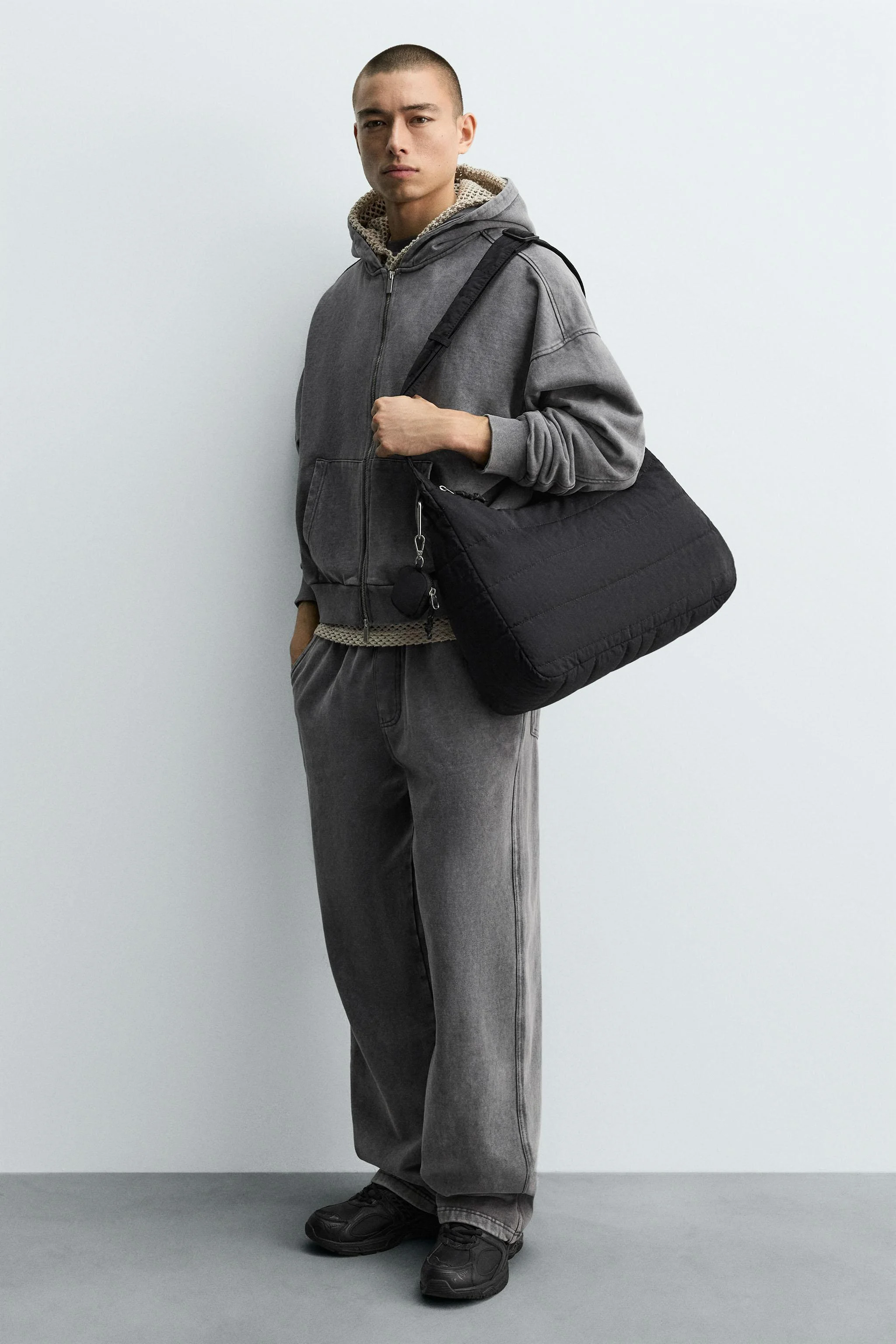 کیف دوشی نایلونی طرح‌دار