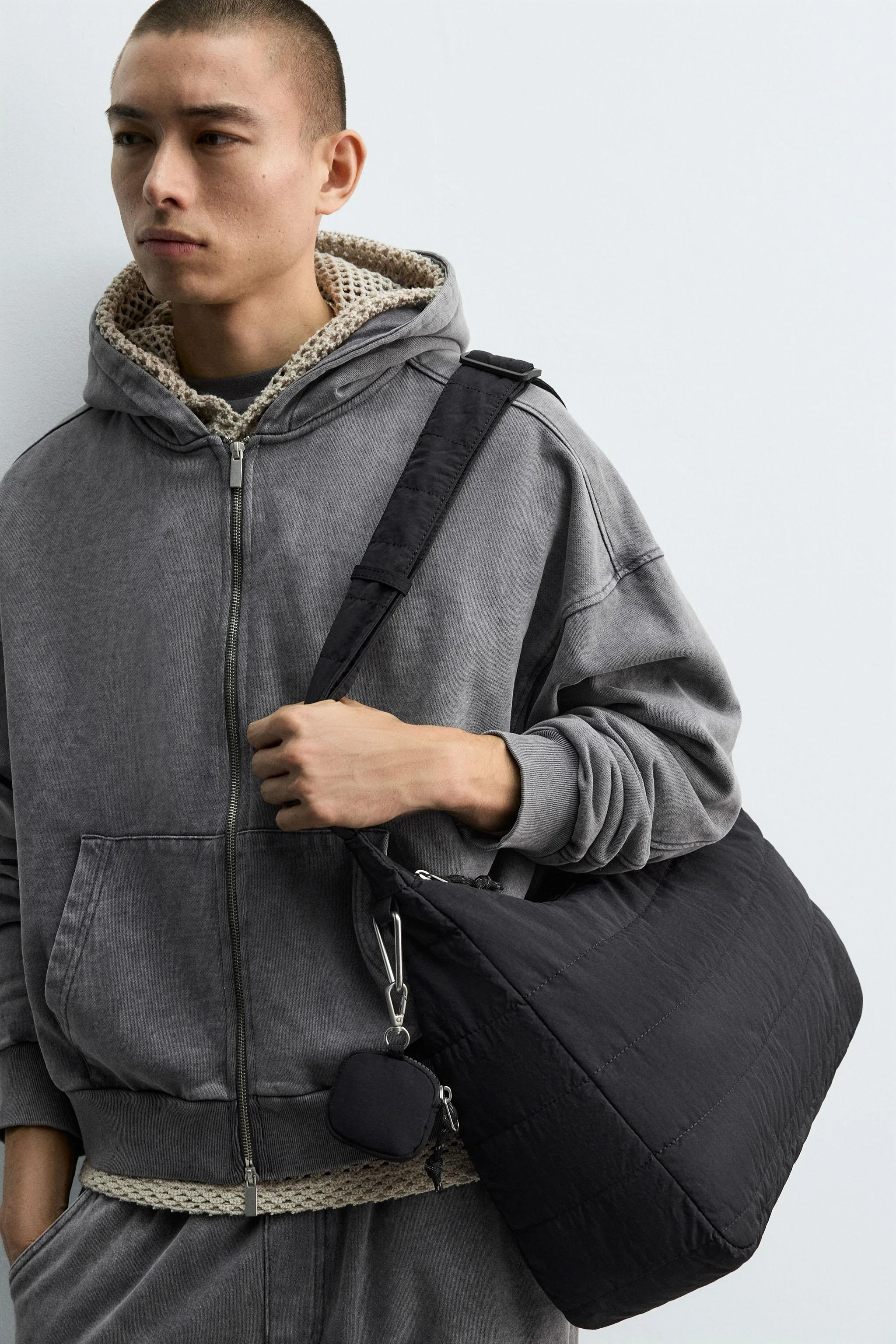 کیف دوشی نایلونی طرح‌دار