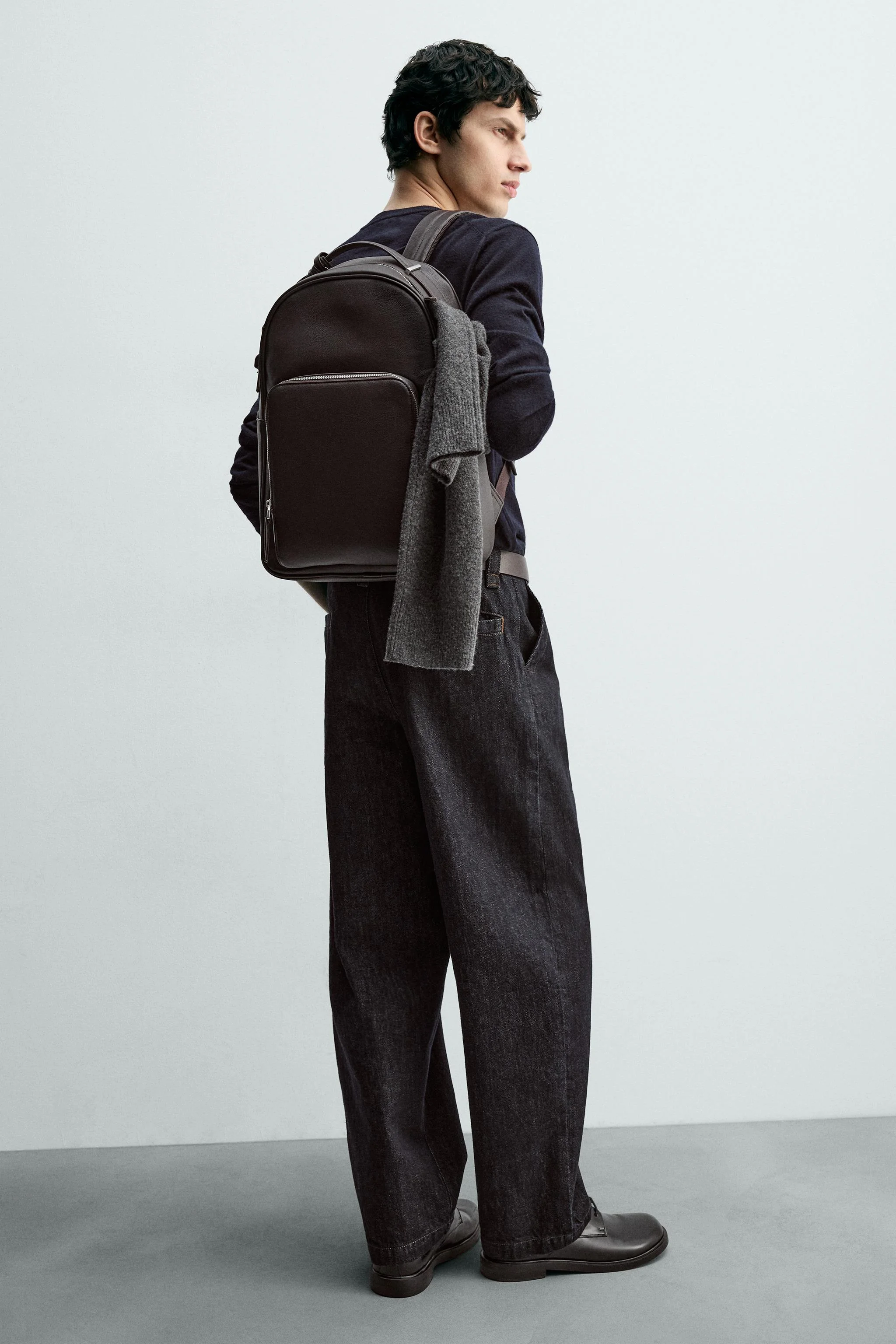 کوله پشتی با بافت برجسته