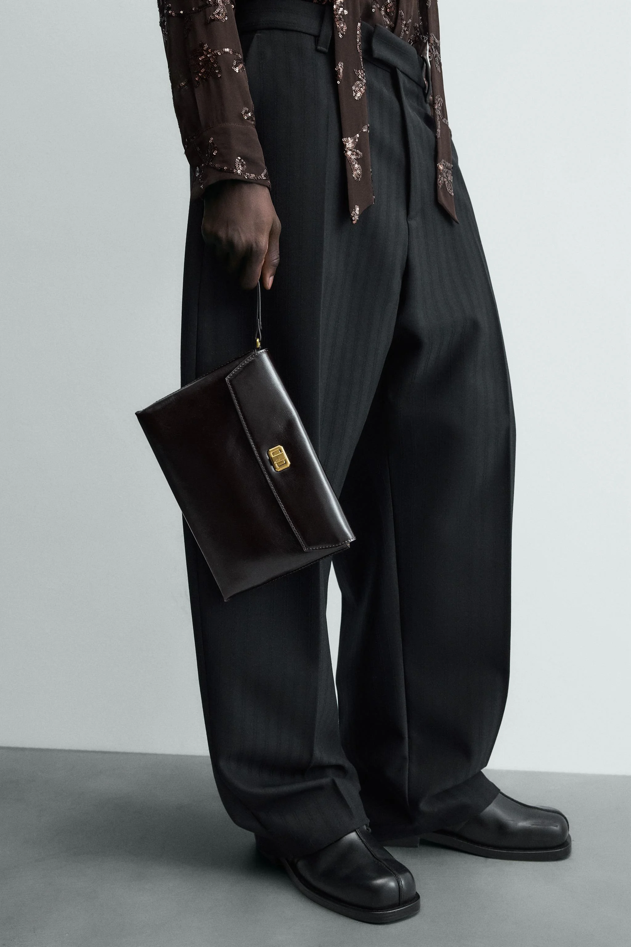 کیف کلاچ چرمی نسخه محدود