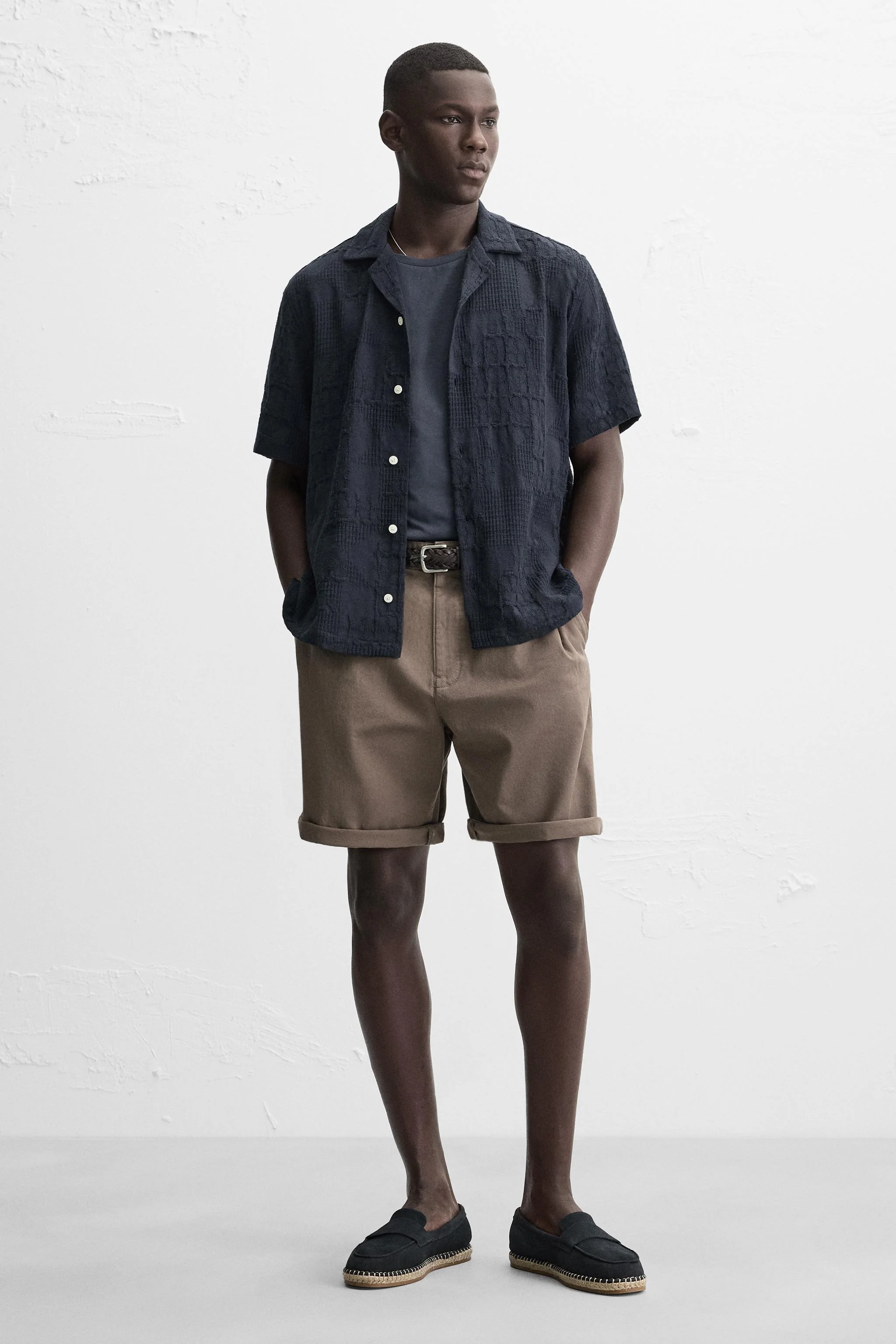 کفش کالج چرمی مدل اسپادریل