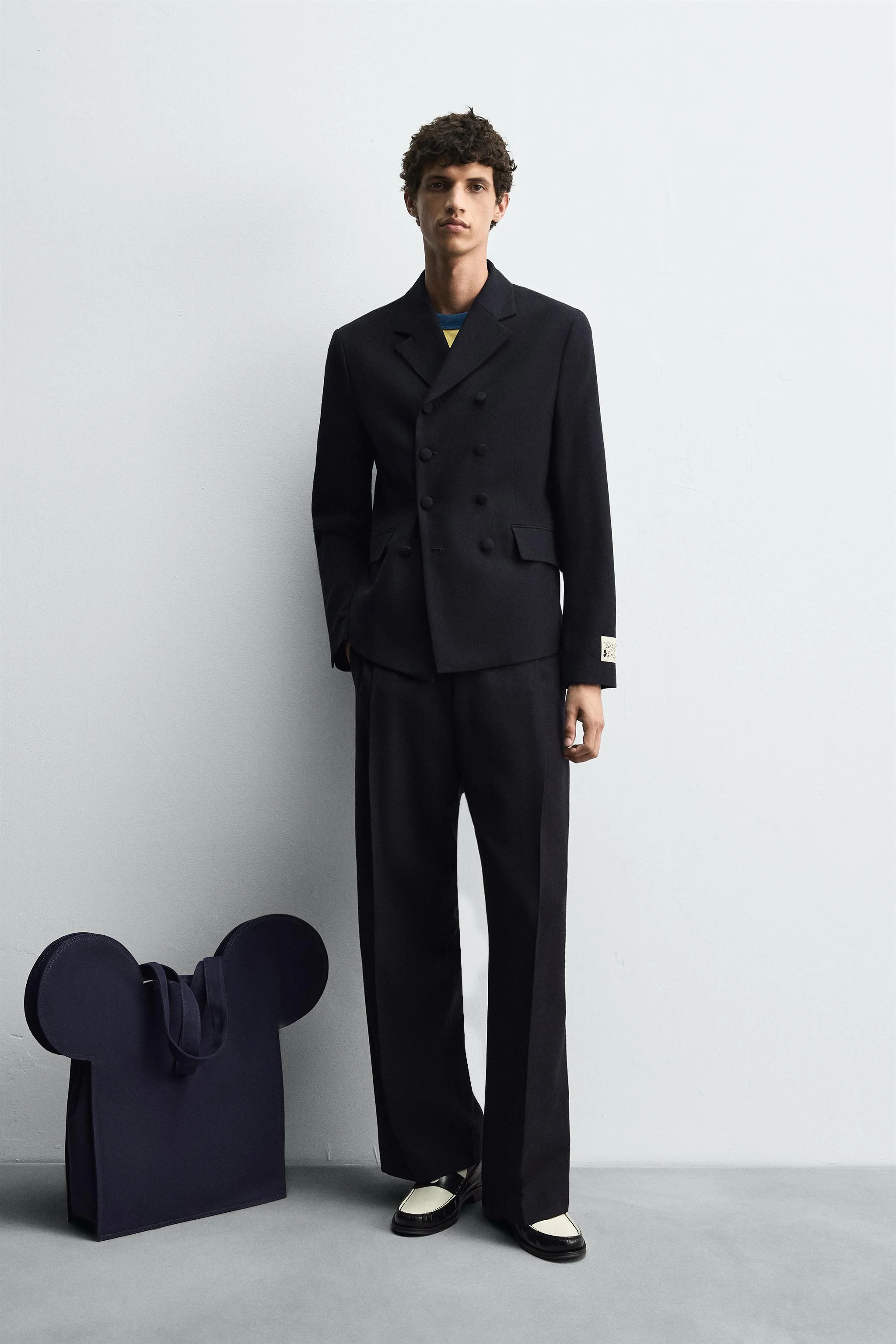 کت بلیزر دکمه دوبل هری لمبرت برای زارا ایکس دیزنی