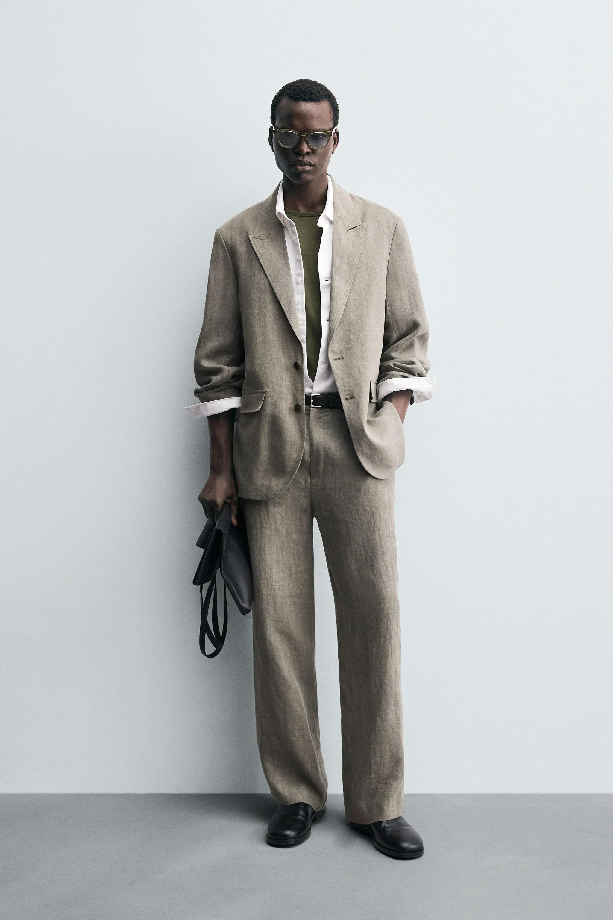 کت تک لینن شسته شده کت تک لینن شسته شده