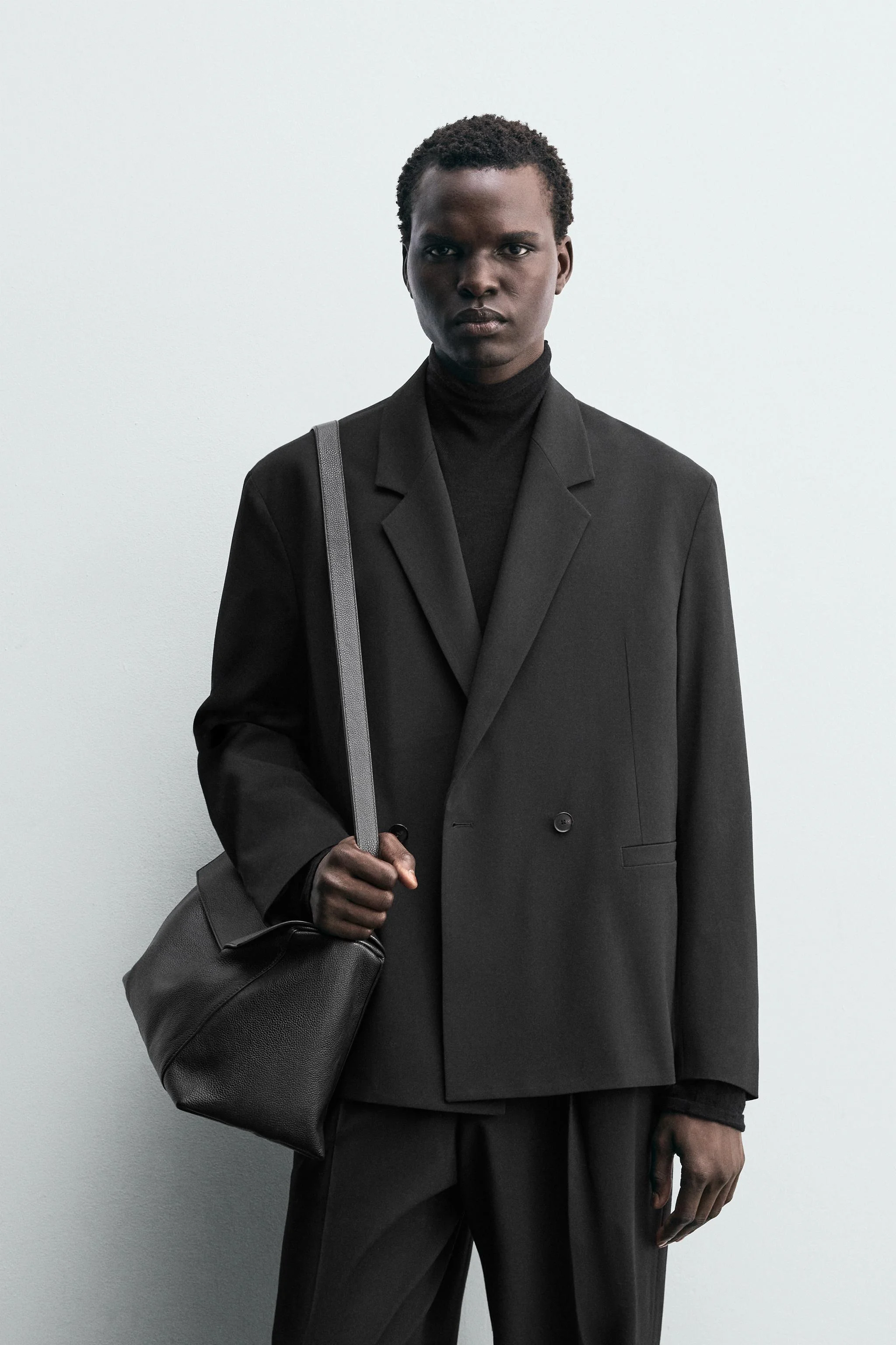 کت بلیزر پشمی دکمه دوبل