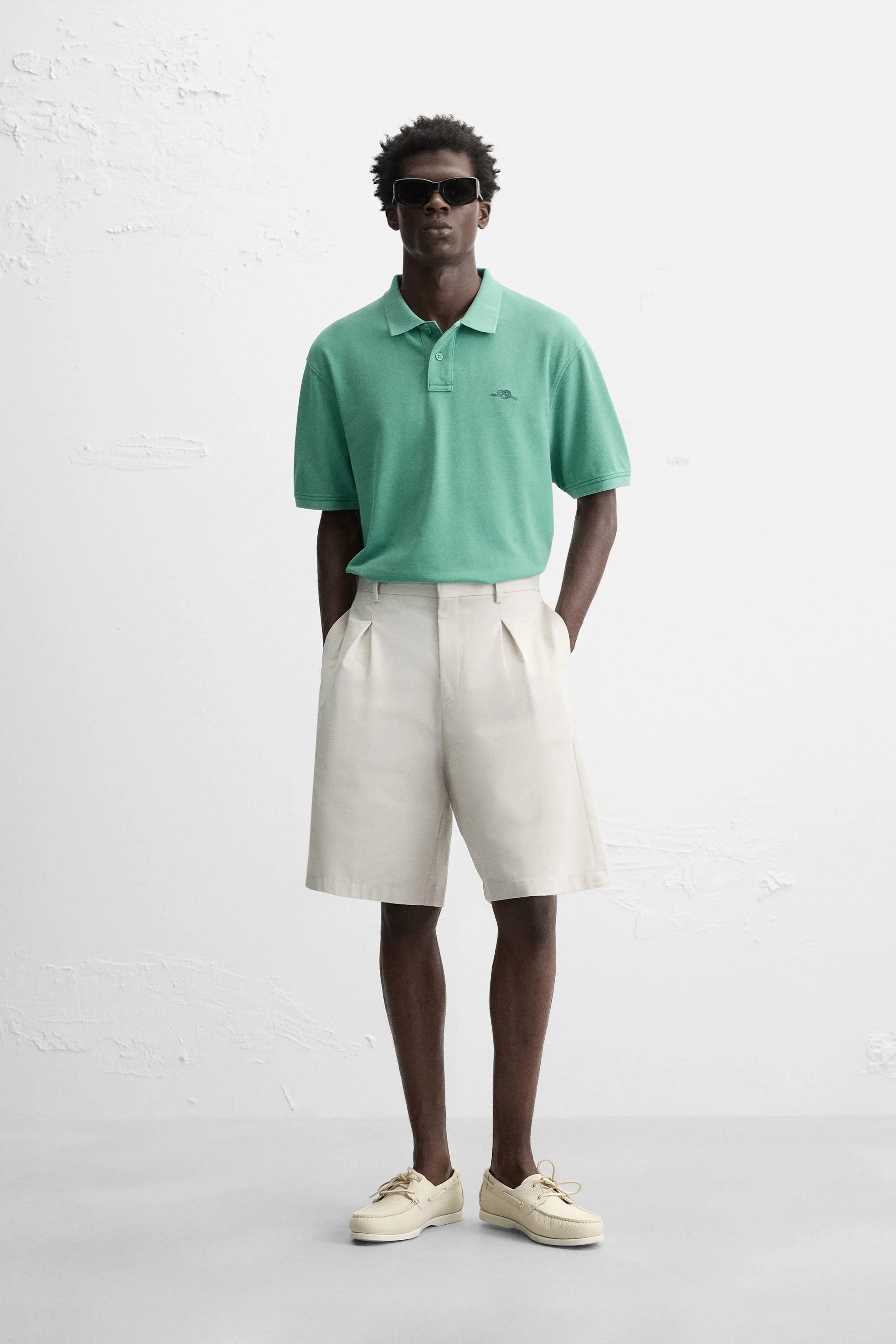 پولوشرت پیکه شسته شده پولوشرت پیکه شسته شده