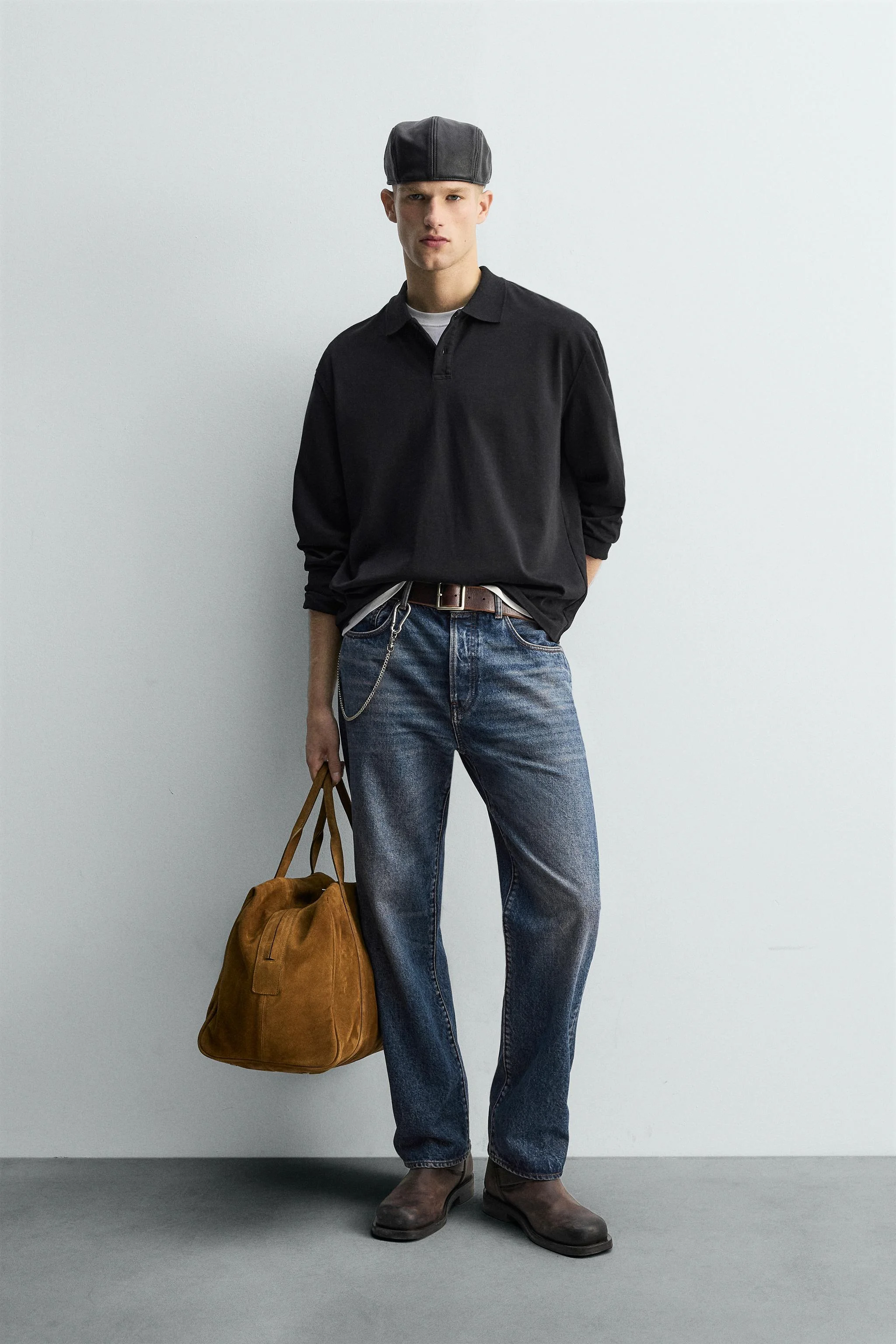 پولوشرت آستین بلند با تن خور راحت و نسخه محدود پولوشرت آستین بلند با تن خور راحت و نسخه محدود