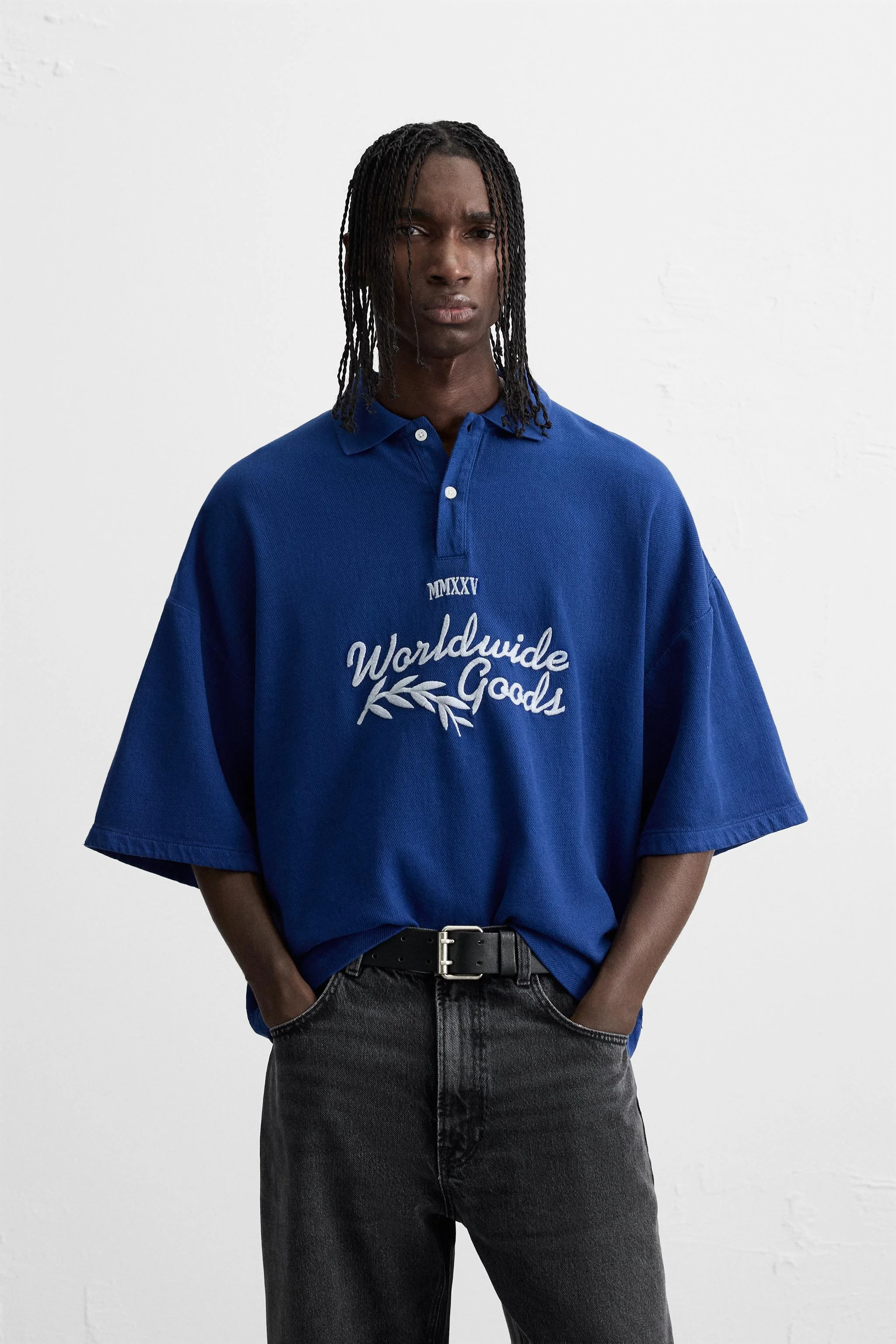 پولوشرت گلدوزی شده با نوشته پولوشرت گلدوزی شده با نوشته