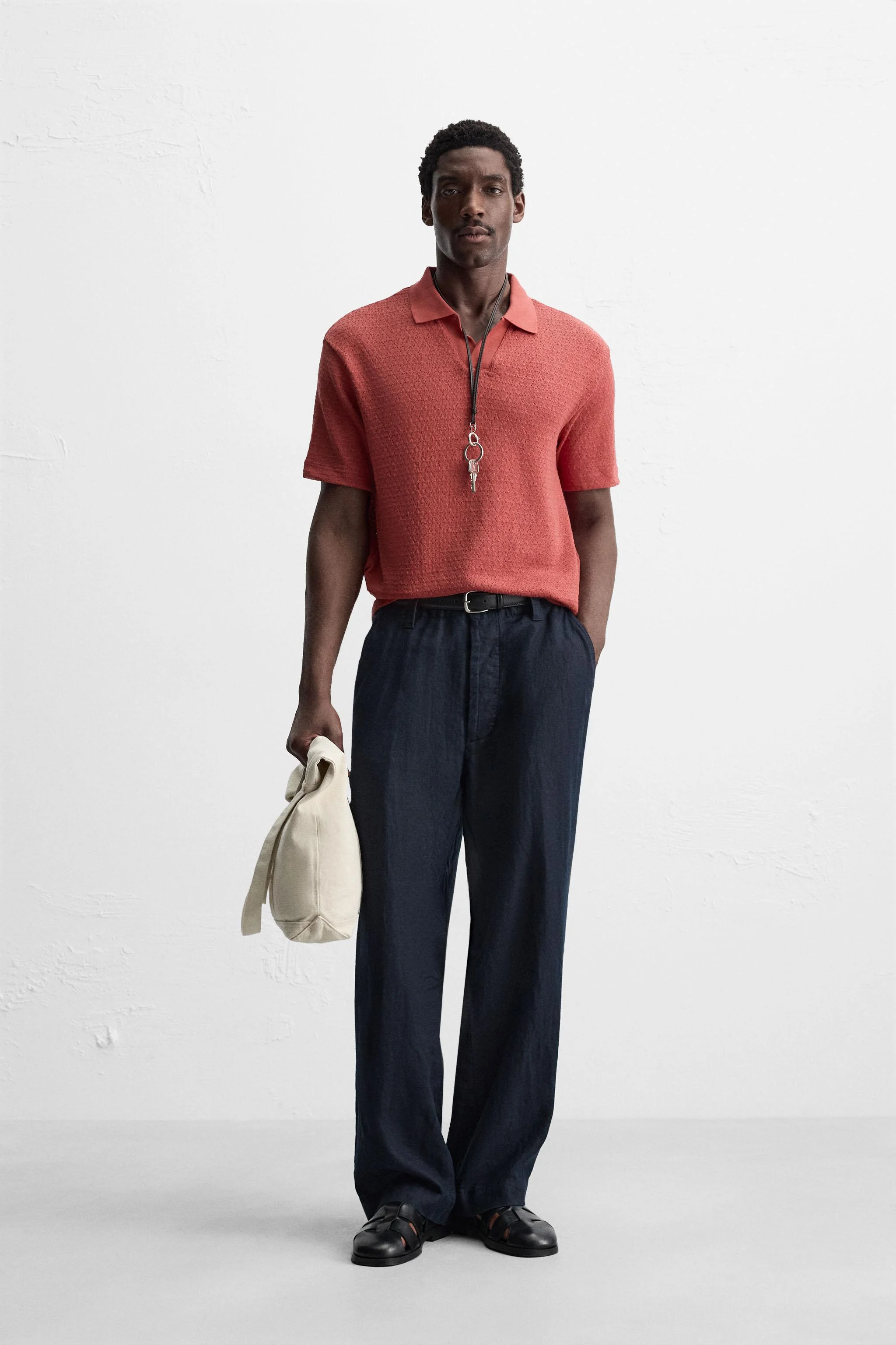 پولوشرت ژاکارد هندسی