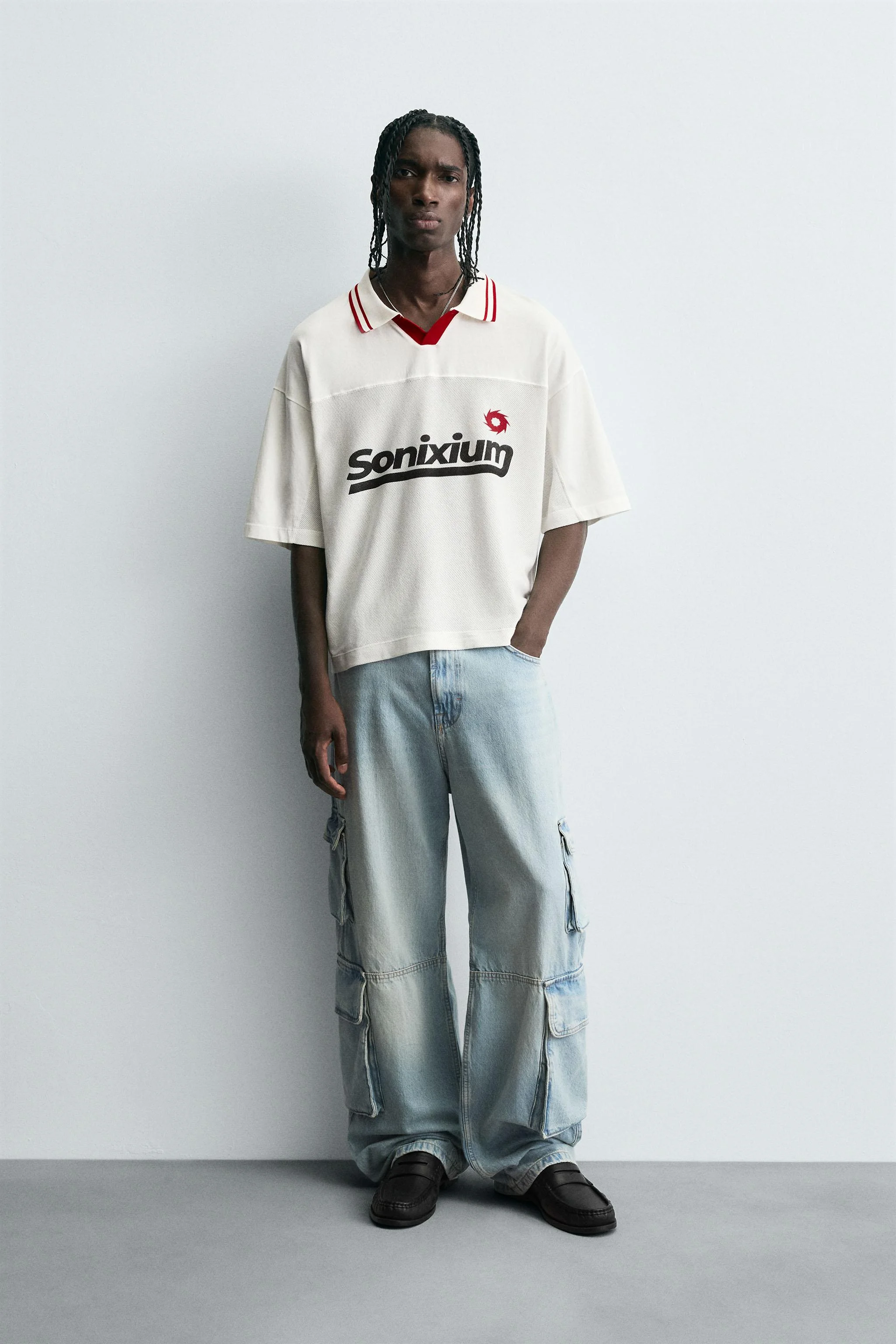 پولوشرت طرح فوتبال رترو