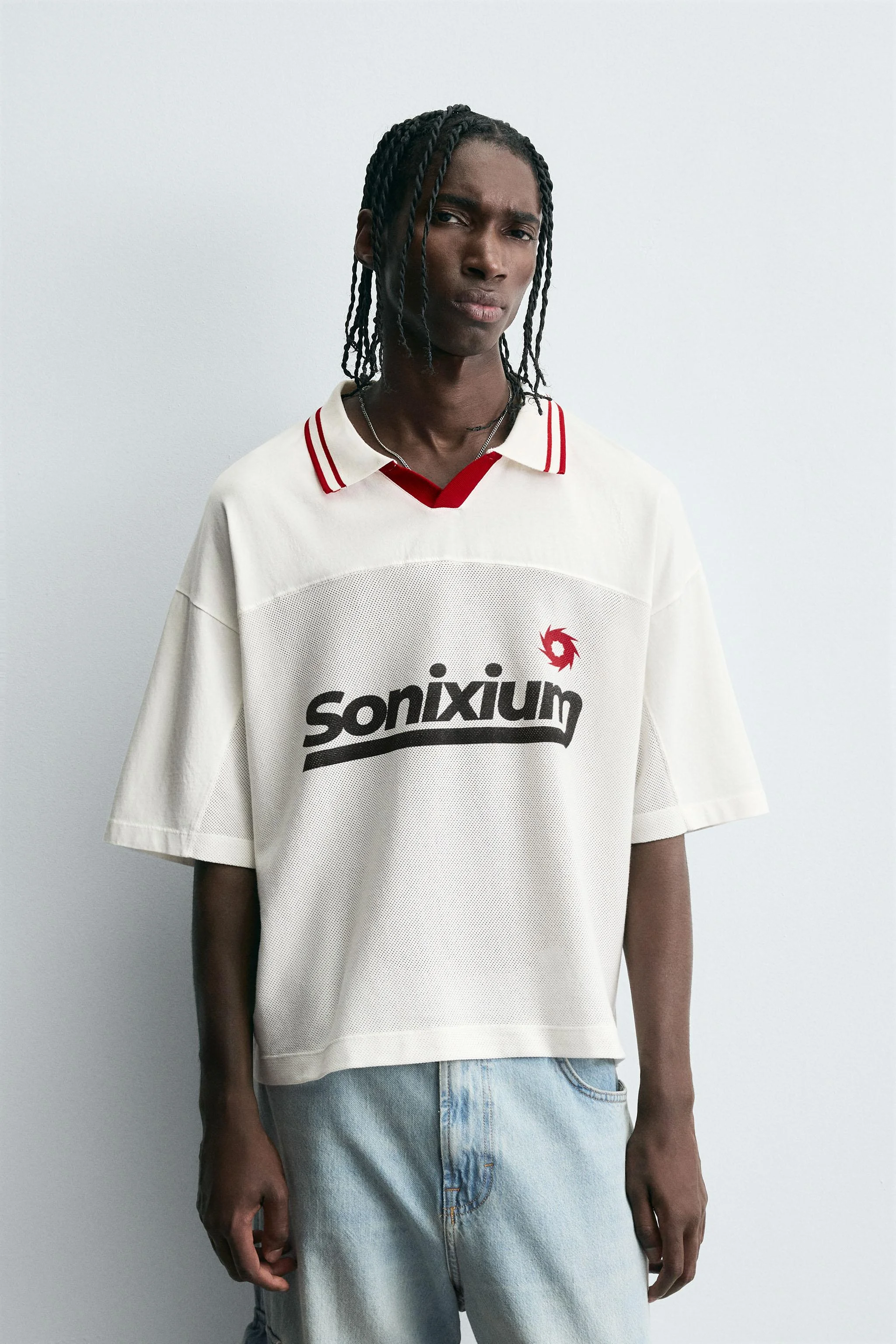 پولوشرت طرح فوتبال رترو