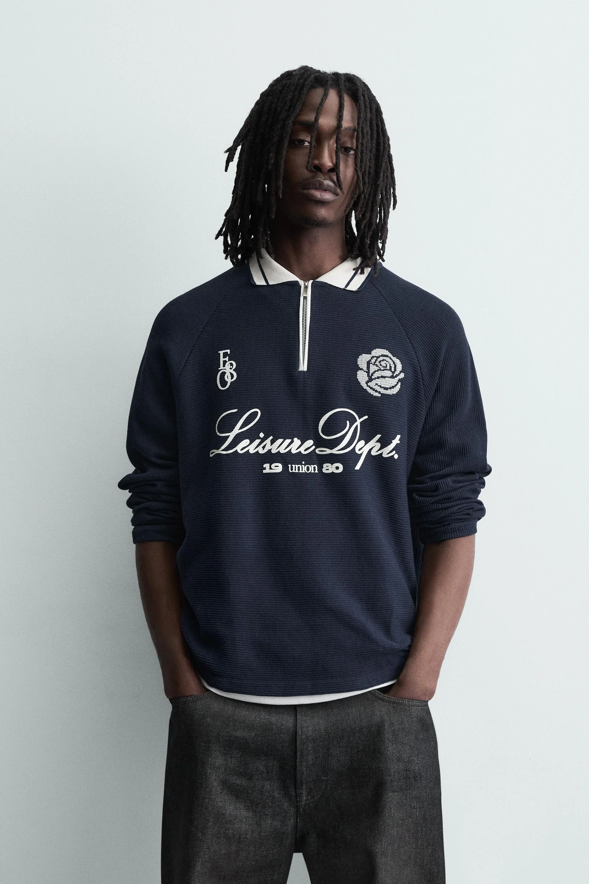 پولوشرت طرح چاپی متضاد