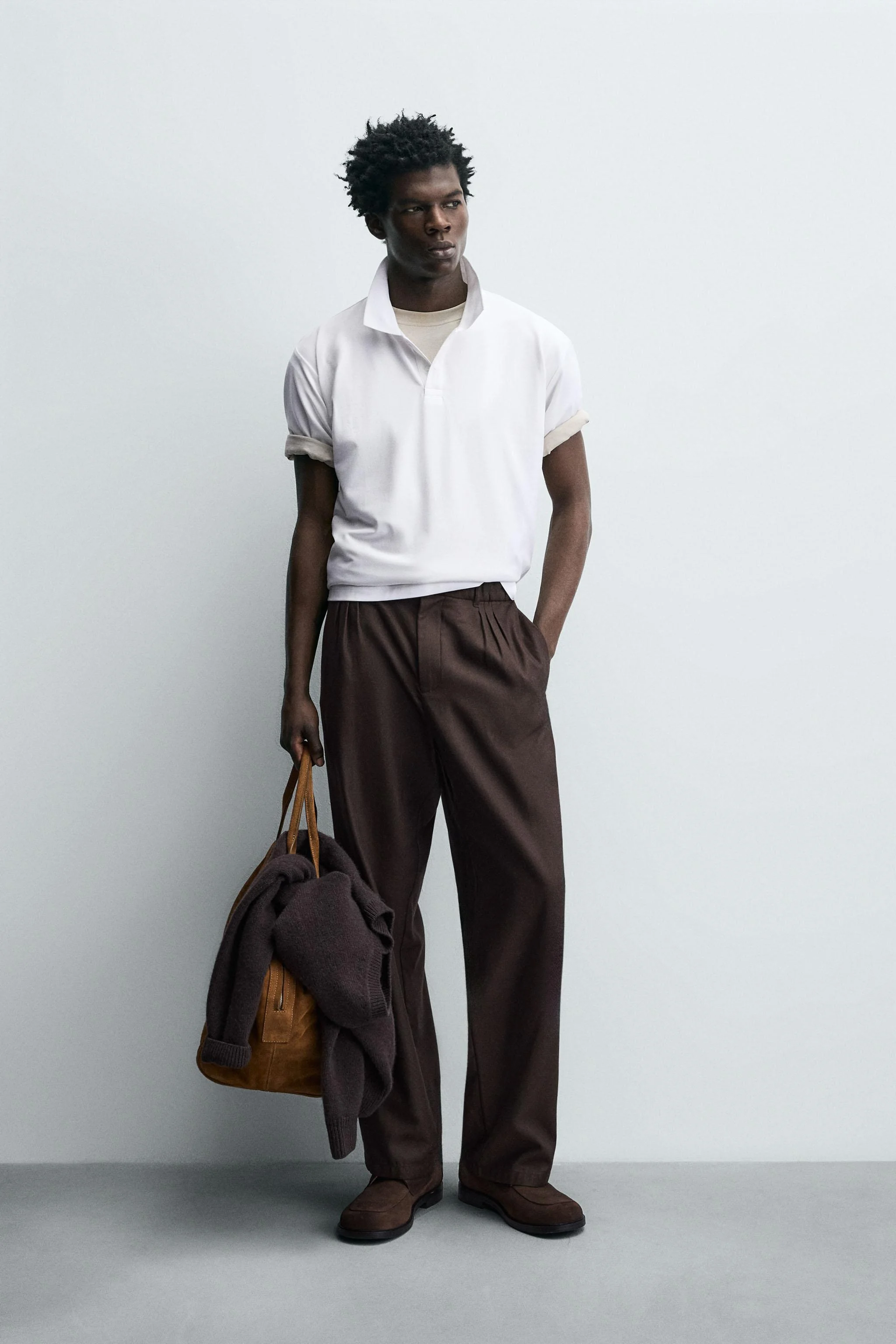 پولوشرت بافت پیکه با پارچه فنی