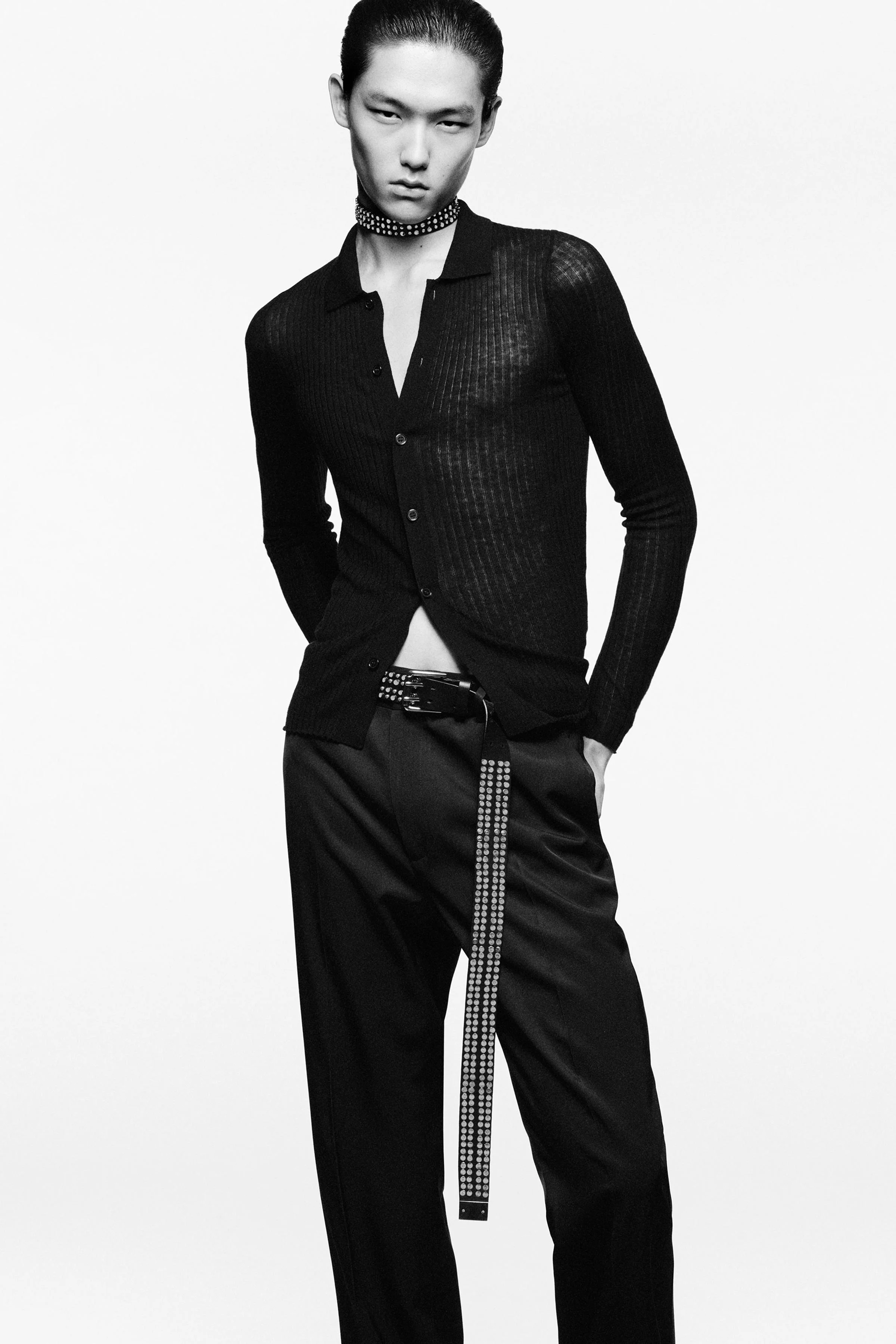 پیراهن بافتنی پشمی-ابریشمی لودویک دی سن سرنین x زارا