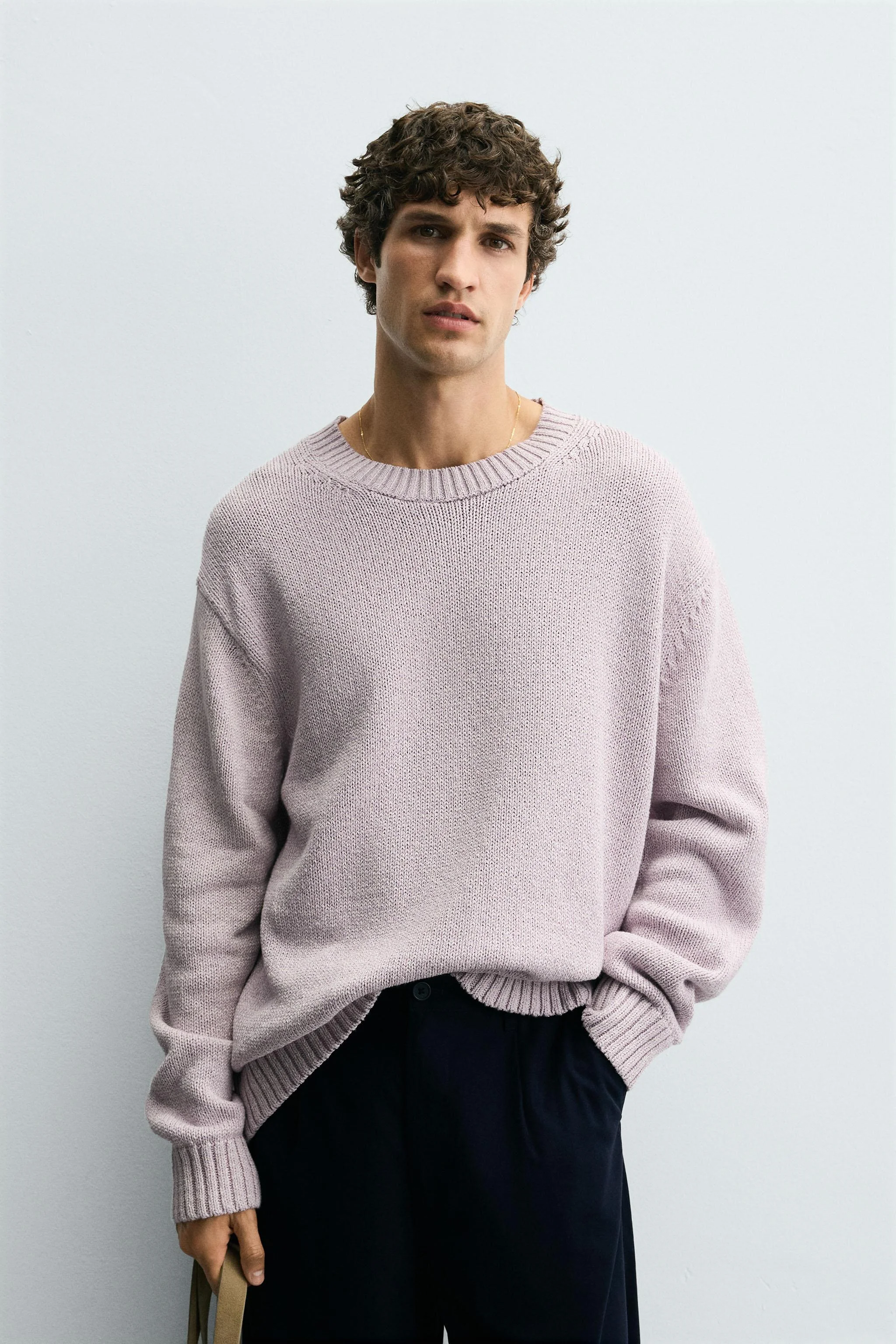 پلیور بافت دار