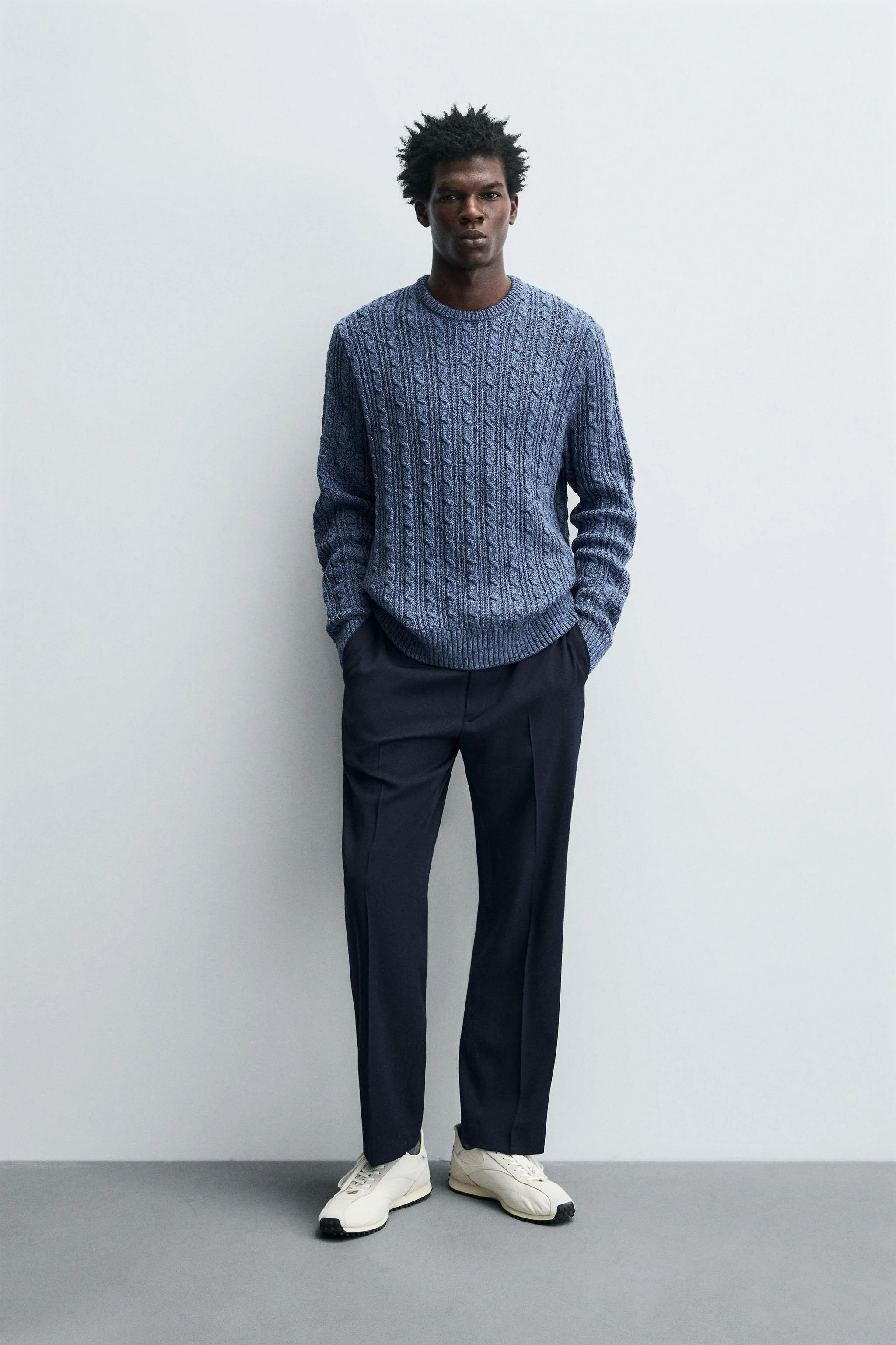 پلیور بافتنی طرح دار