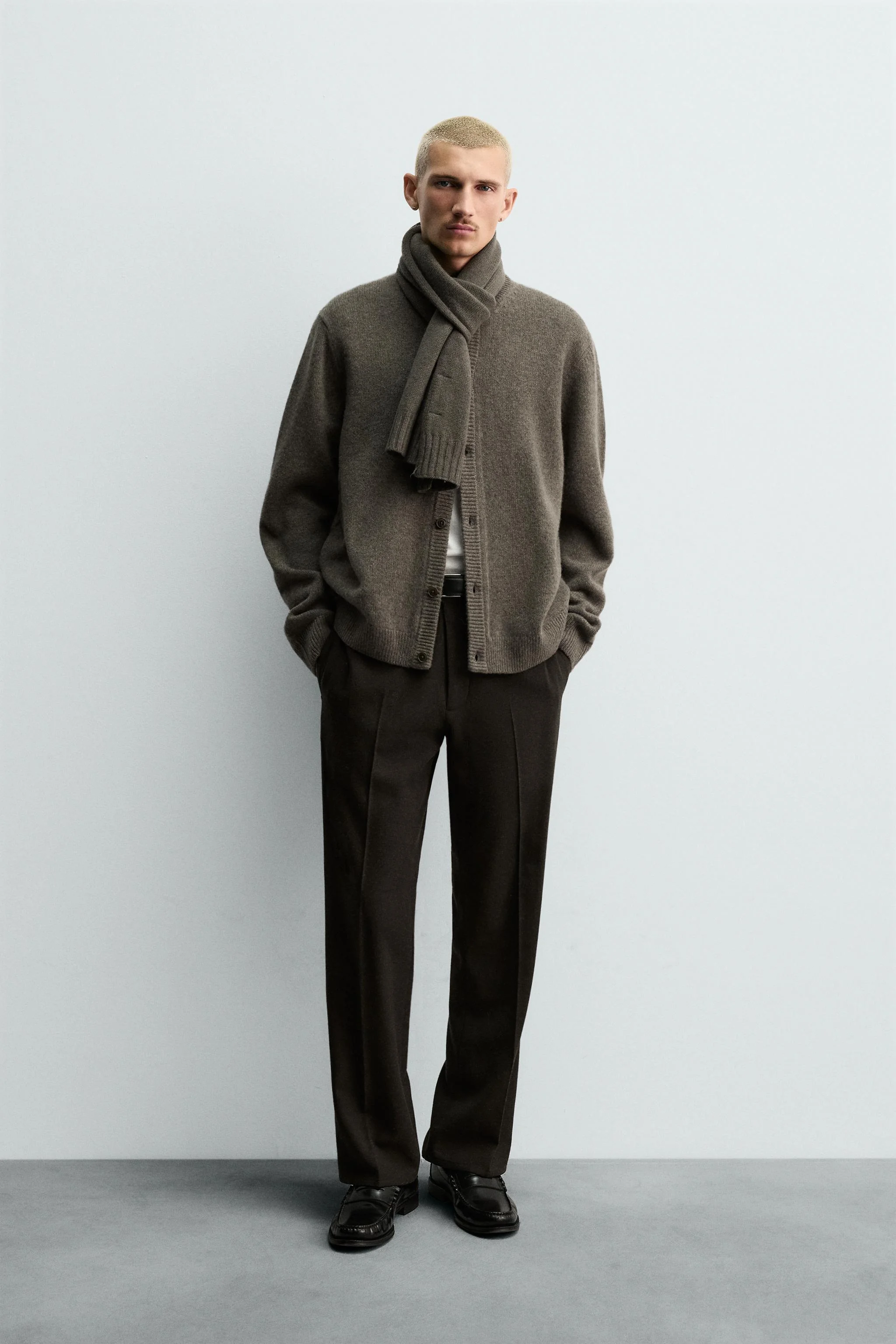 ژاکت کشباف پشمی