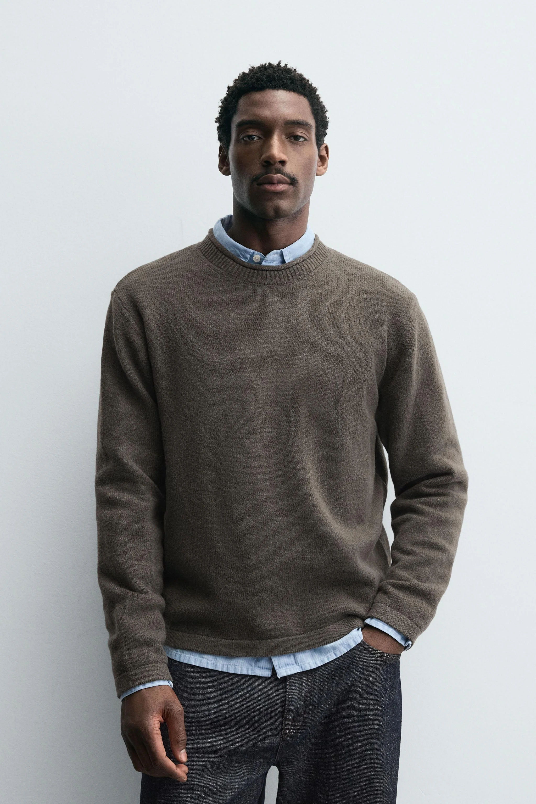 پلیور بافت دار