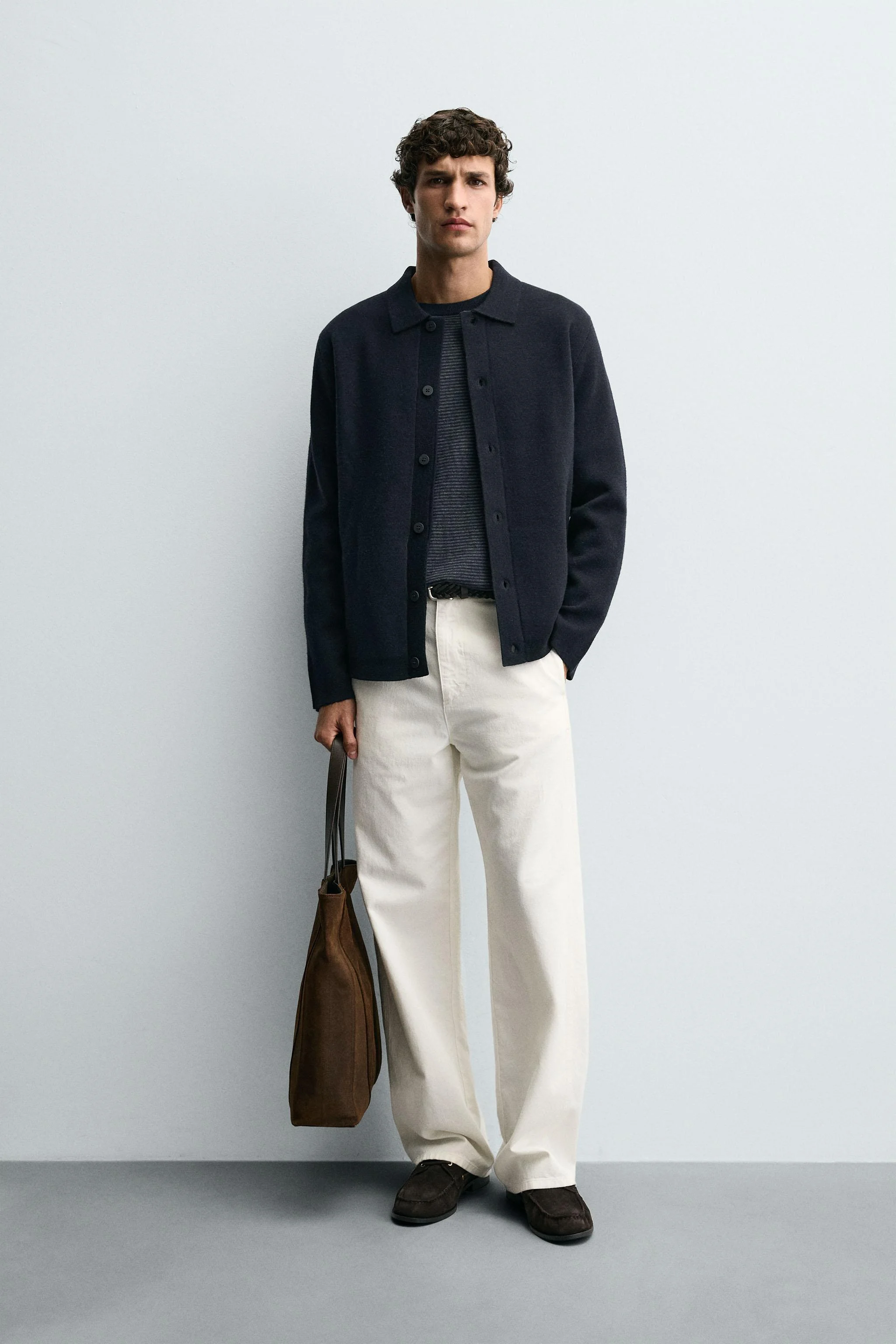 کاردیگان بافت دار با جیب کاردیگان بافت دار با جیب