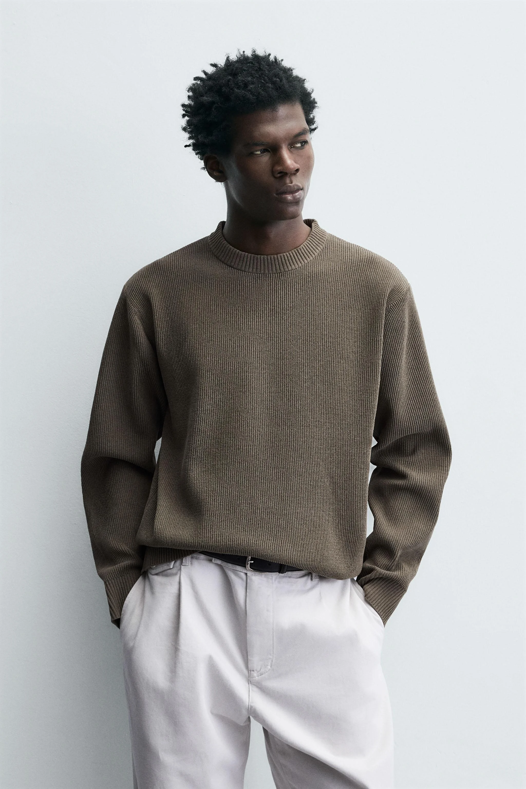 ژاکت بافتنی شنل با بافت خاص