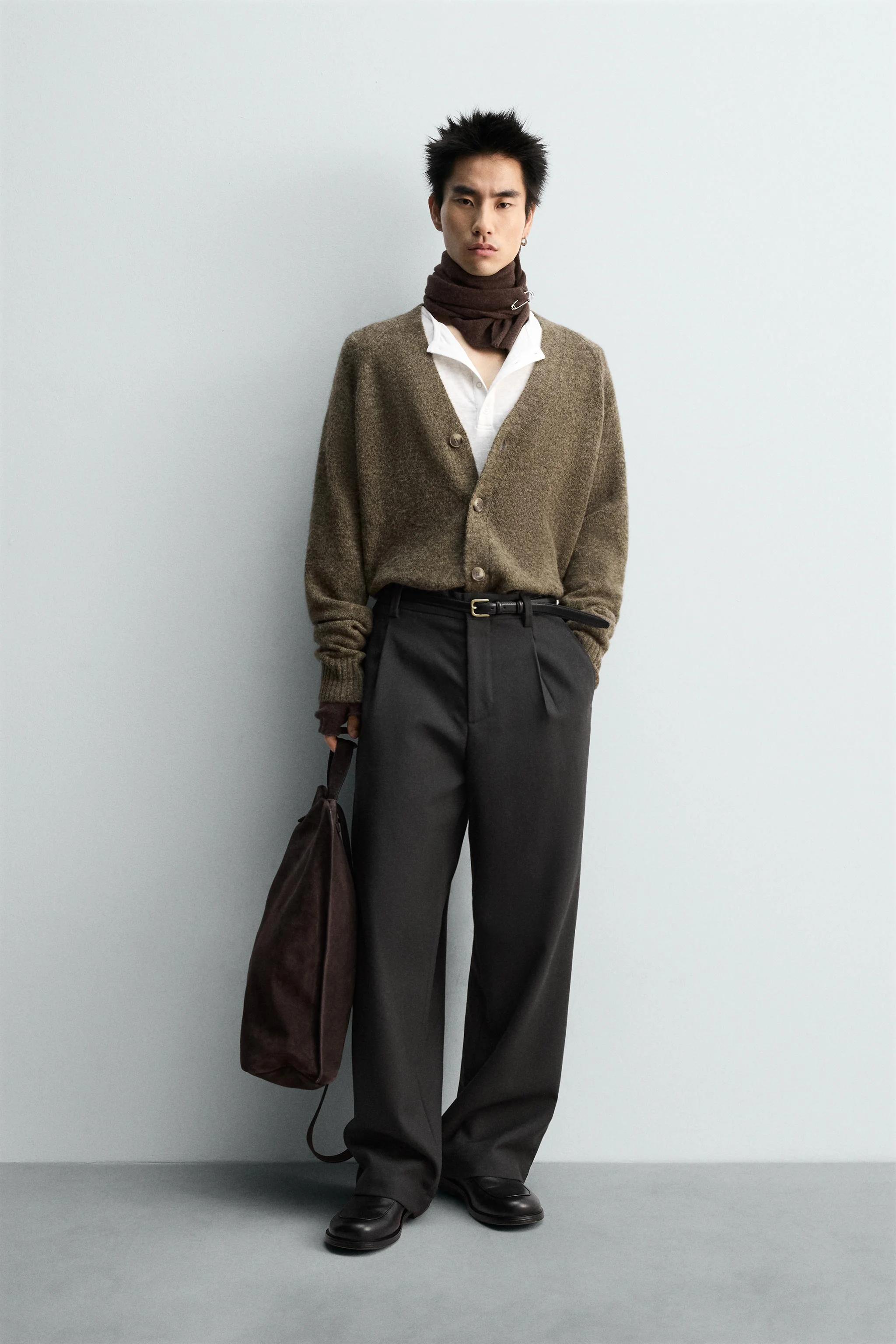 ژاکت بافتنی با تن خور راحت و نسخه محدود