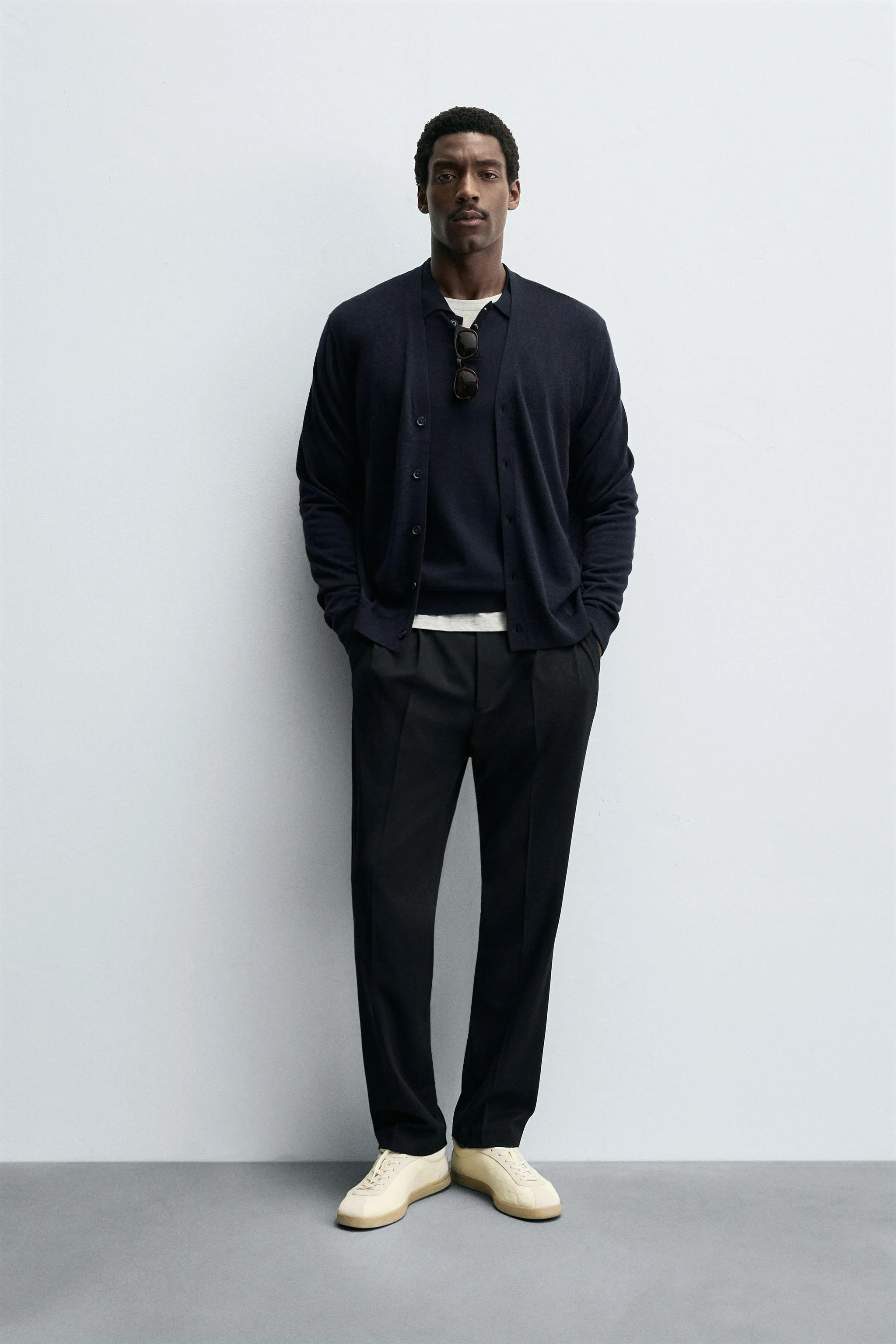 ژاکت پشمی با تن خور معمولی