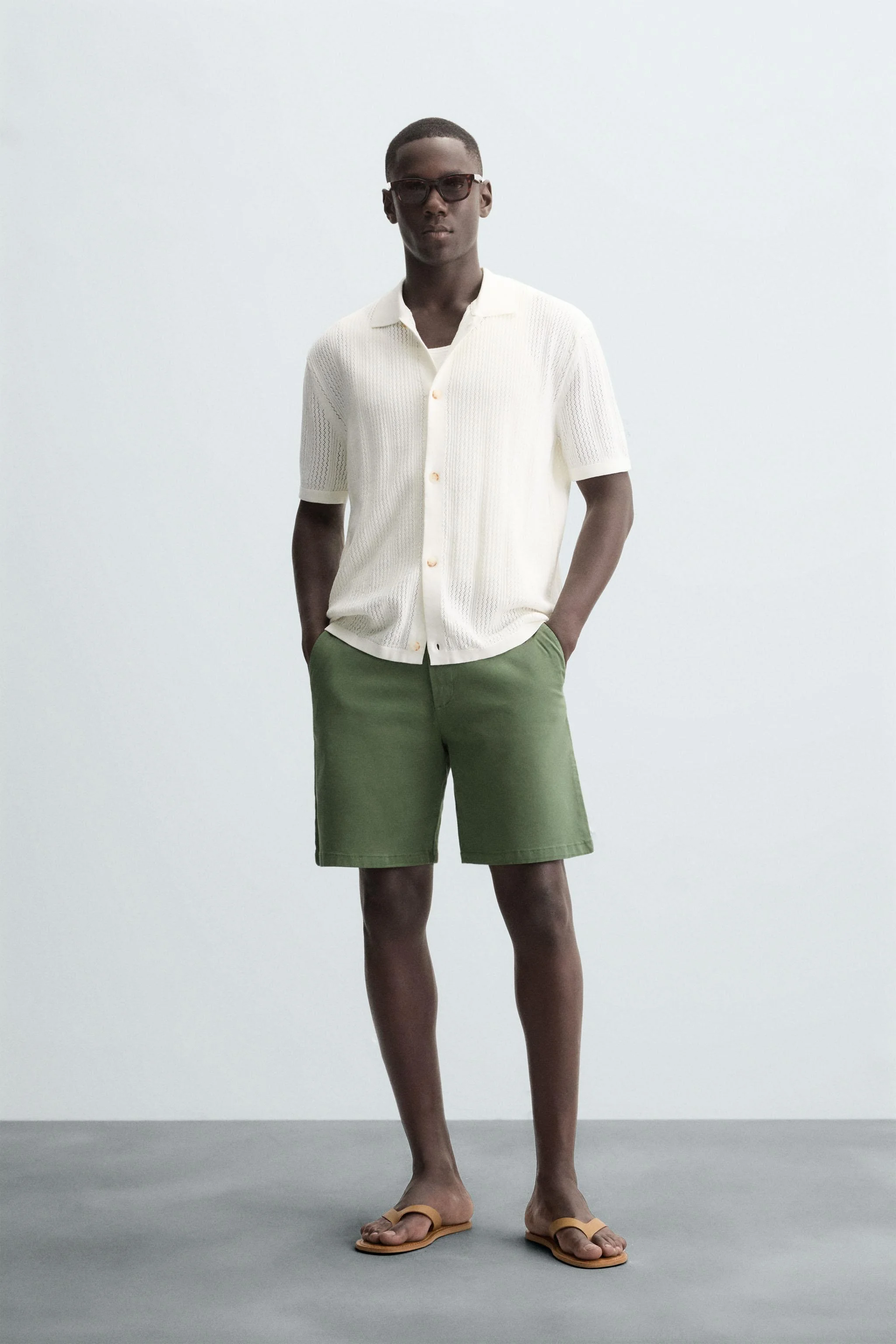 پیراهن بافتنی طرح‌دار