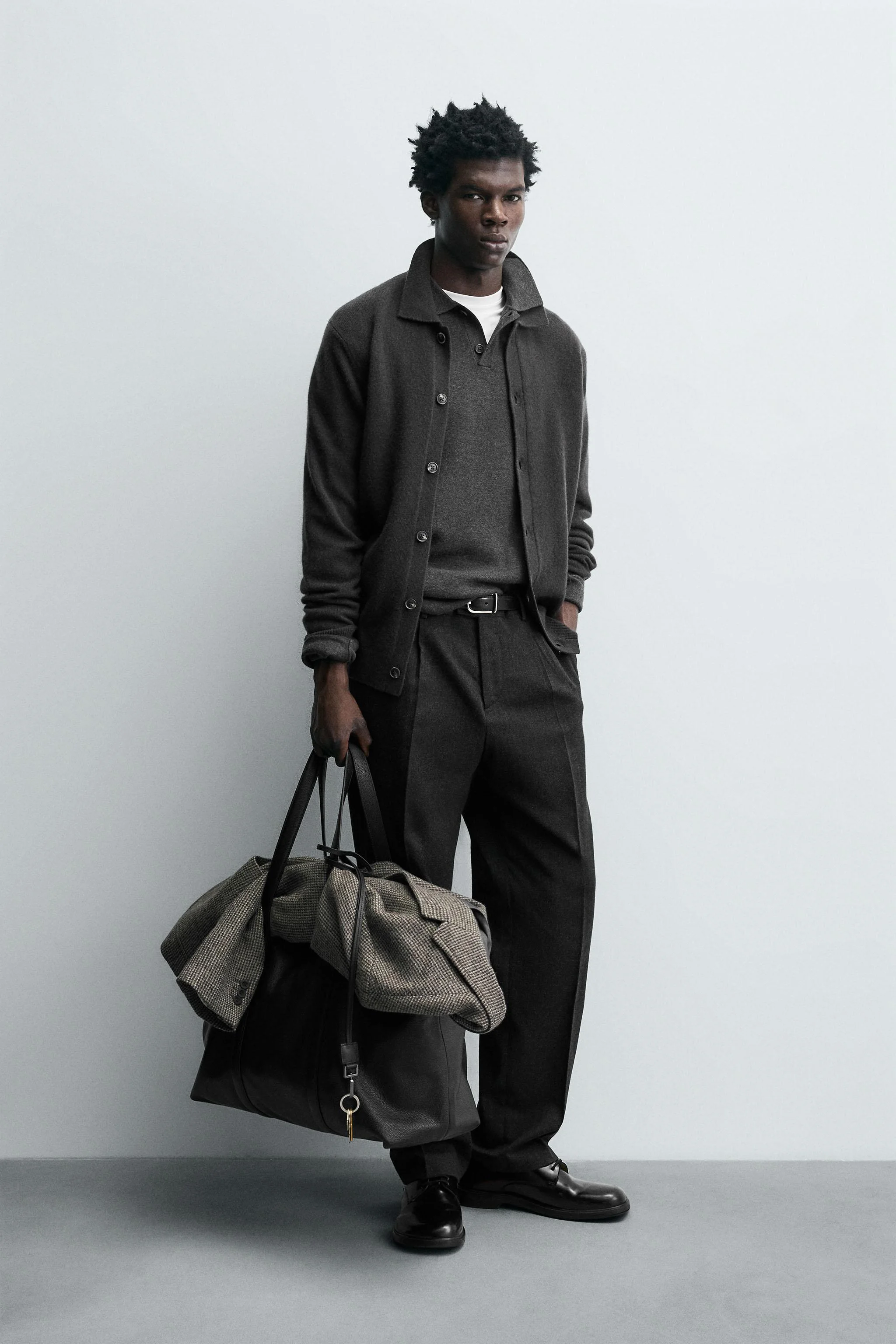 ژاکت بافتنی پشمی ترکیبی نسخه محدود