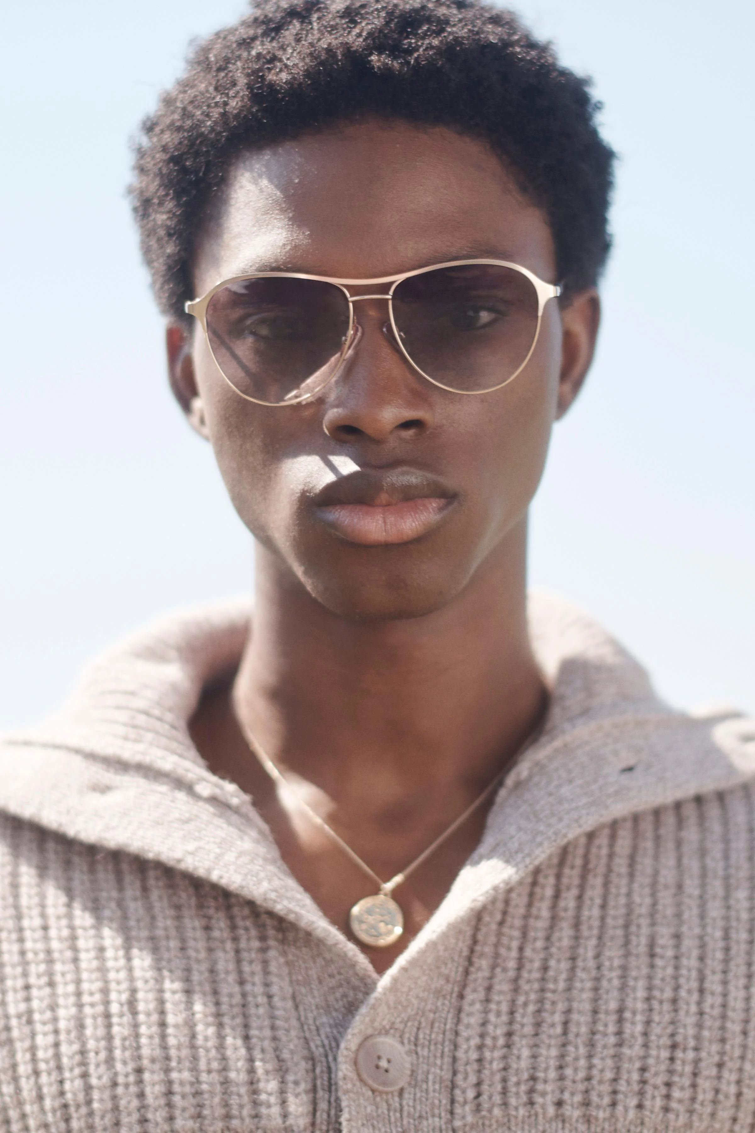 پلیور بافتنی یقه دکمه دار پشمی نسخه محدود